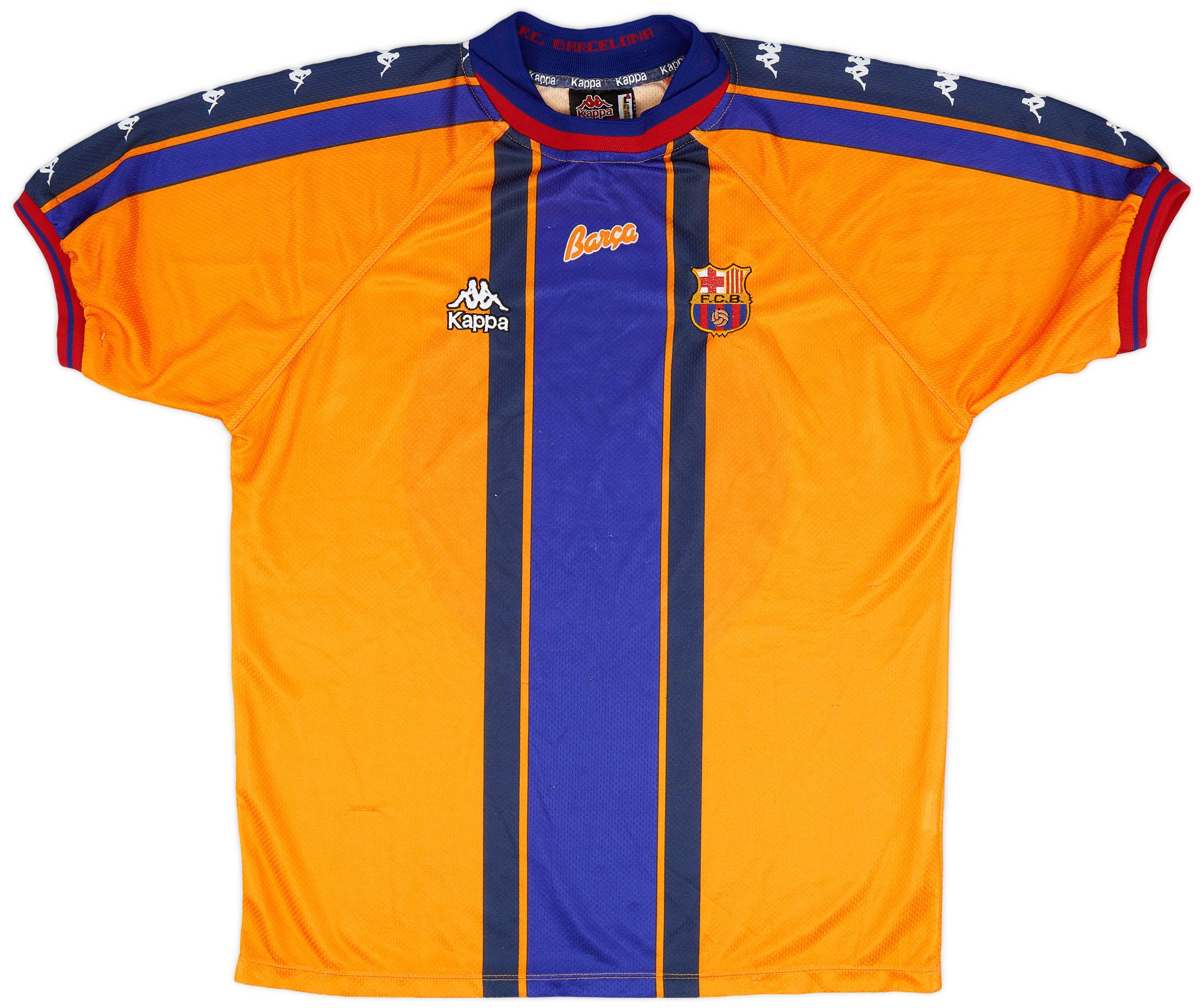 1997-98 Barcelona Away Shirt - 9/10 - (L)