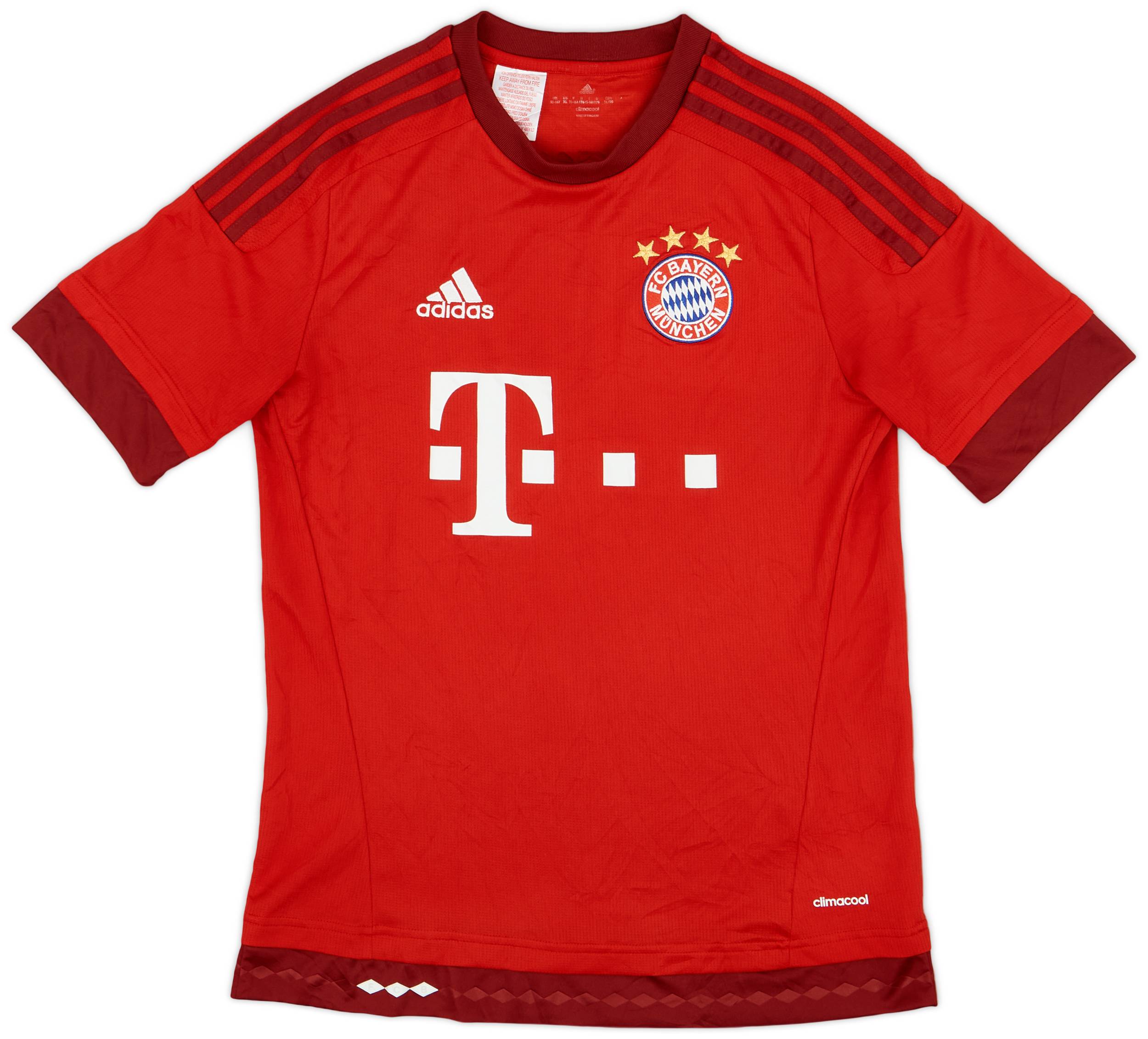 2015-16 Bayern Munich Home Shirt - 9/10 - (XL.Boys)