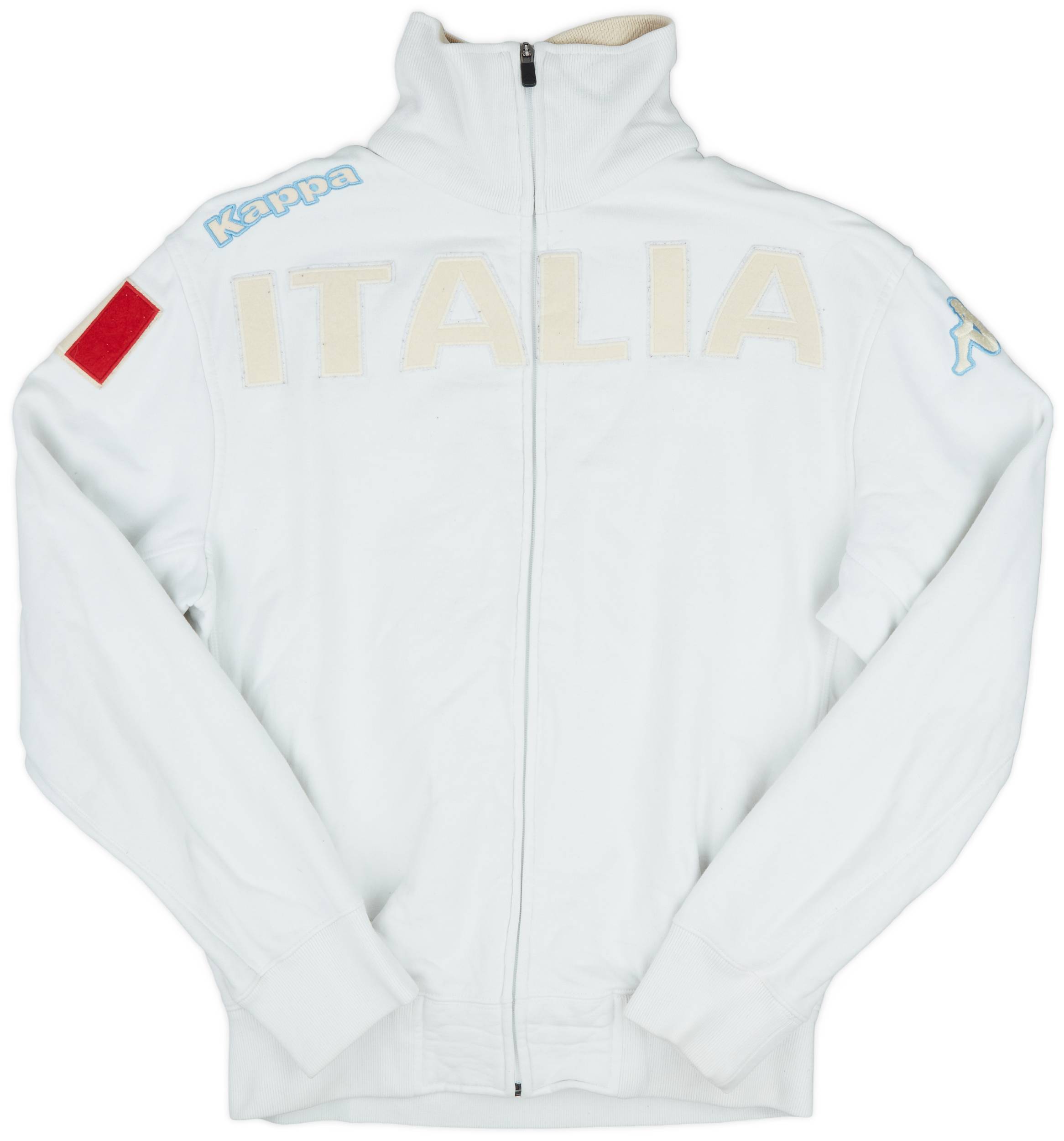 White italia track jacket on sale