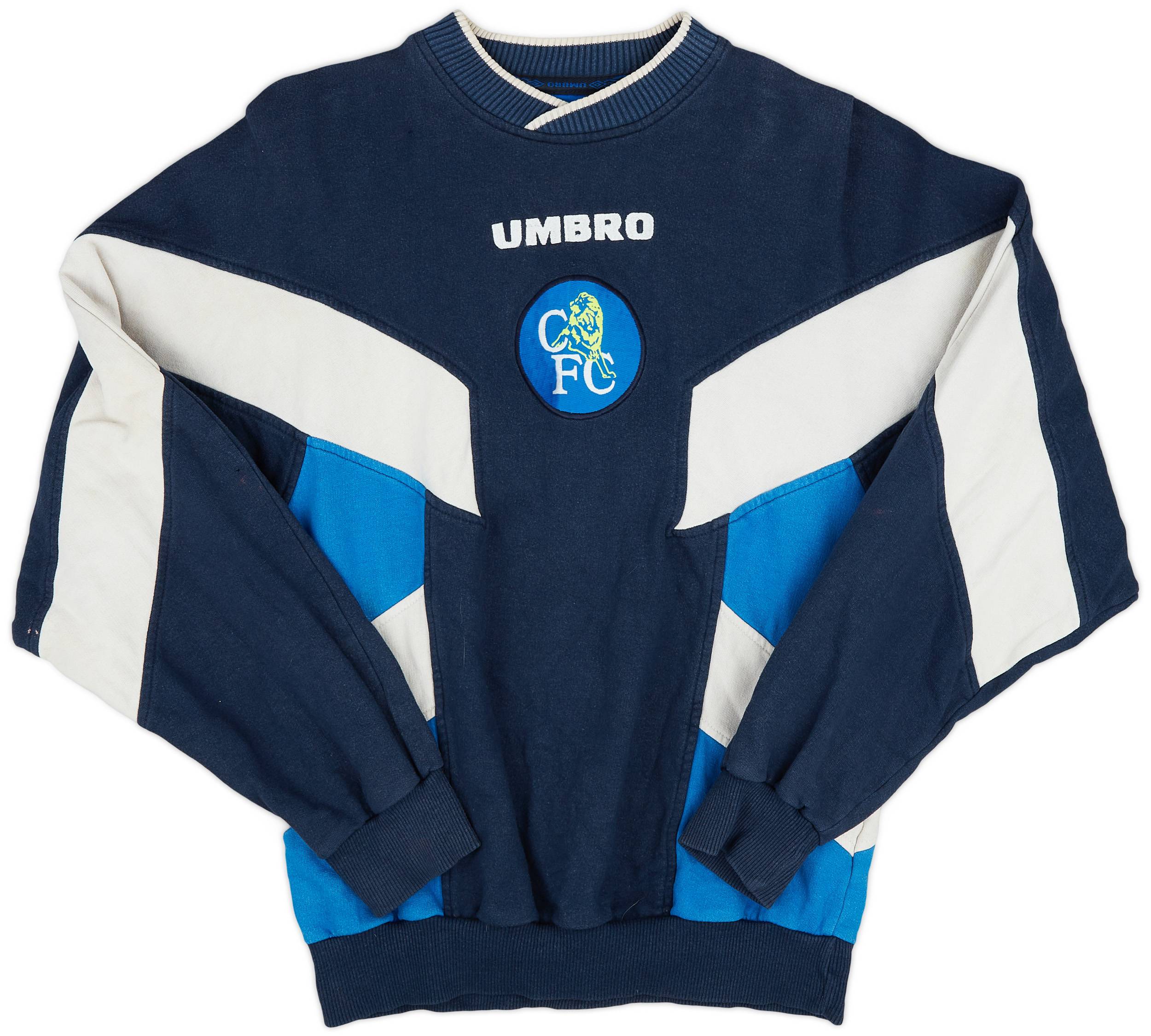 1997 99 Chelsea Umbro Sweat Top 8 10 Y