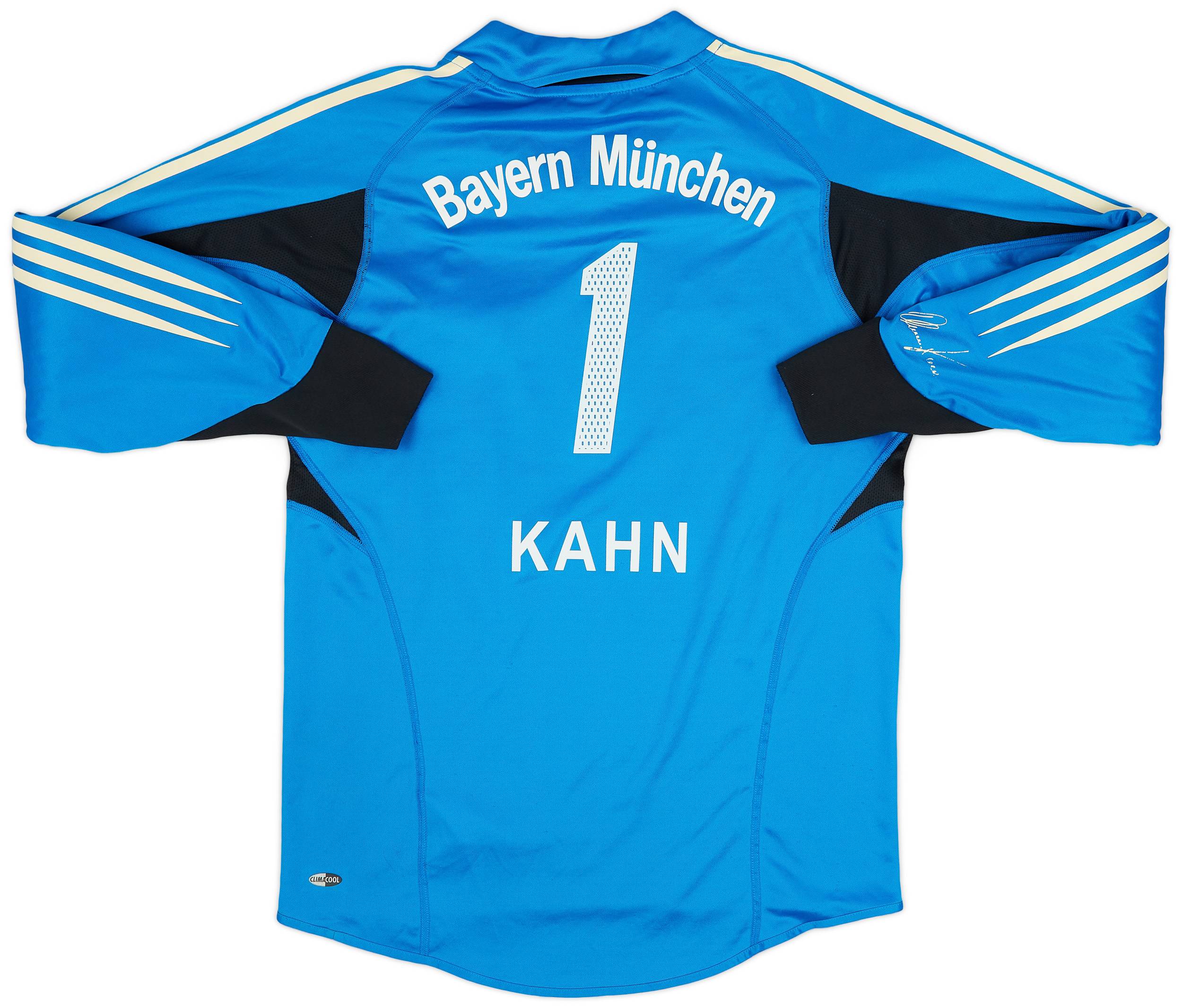 2004-05 Bayern Munich GK Shirt Kahn #1 - 8/10 - (L.Boys)