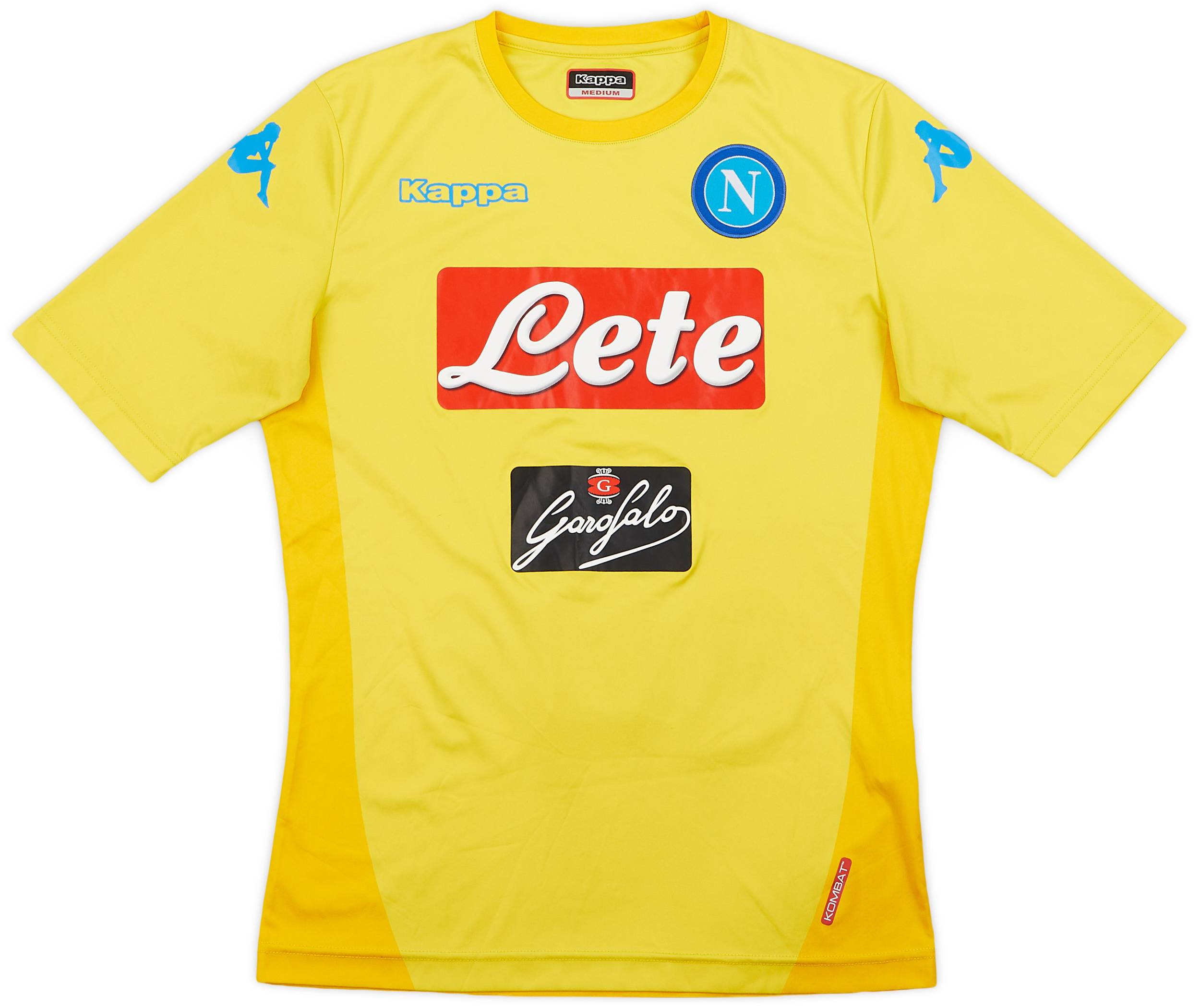 2017 18 Napoli Away Shirt 8 10 M