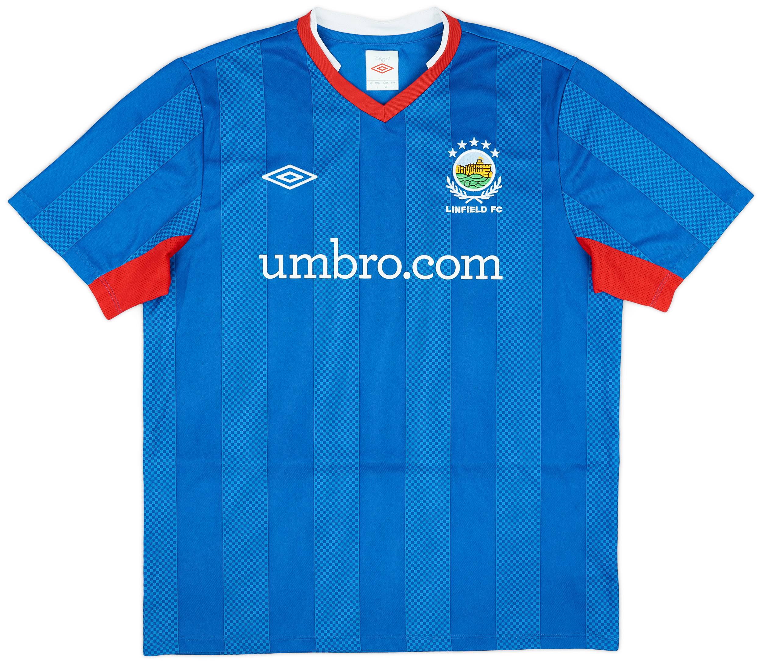 2012-13 Linfield Home Shirt - 9/10 - (L)
