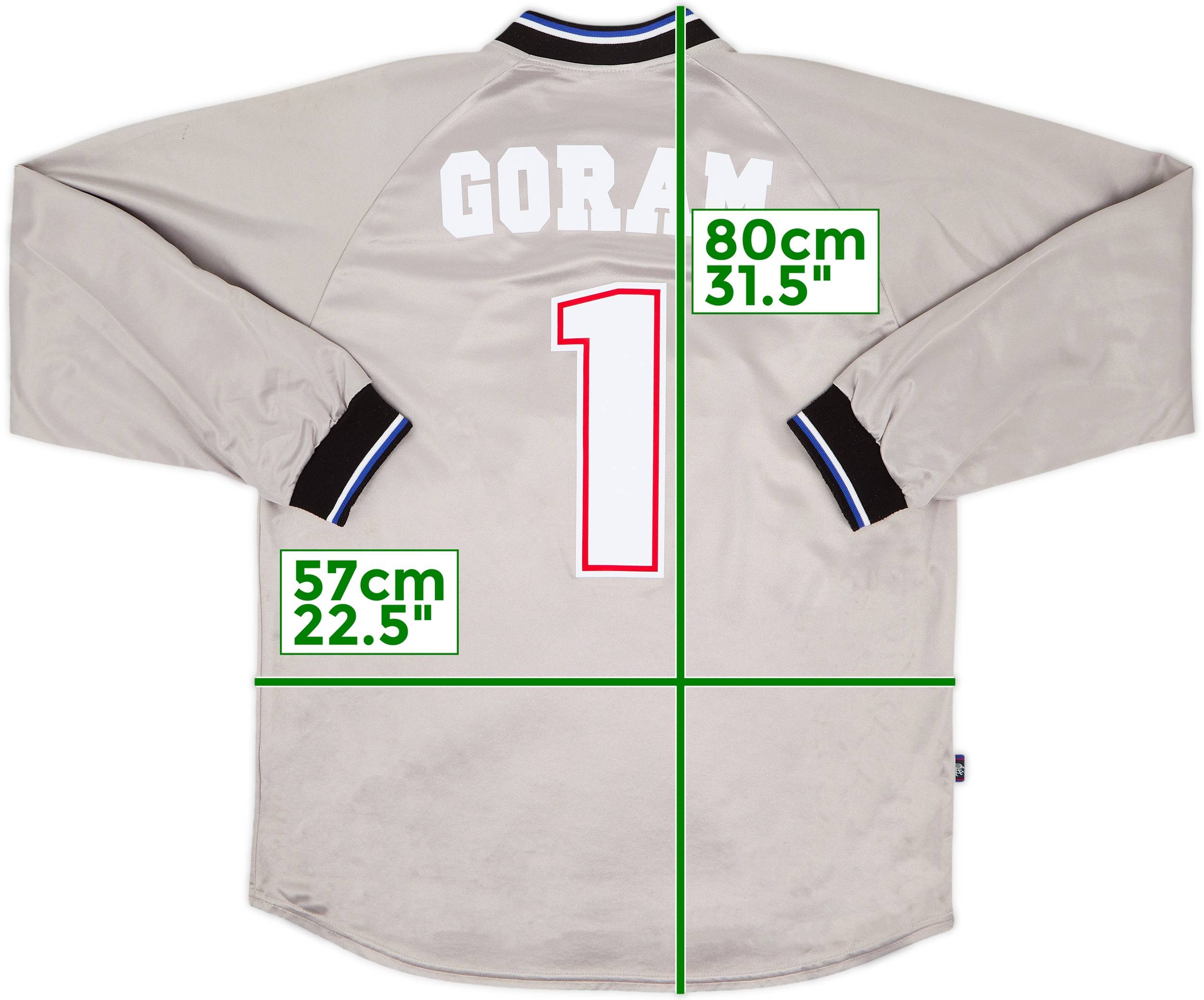 1997-99 Rangers GK Shirt Goram #1 - 8/10 - (L)