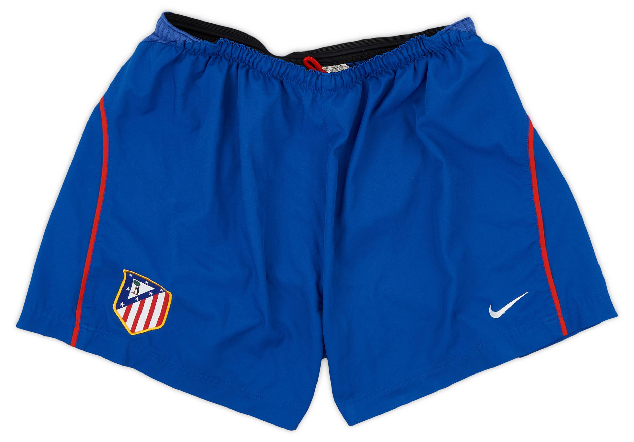 2003-04 Atletico Madrid Home Shorts - 5/10 - (XL)
