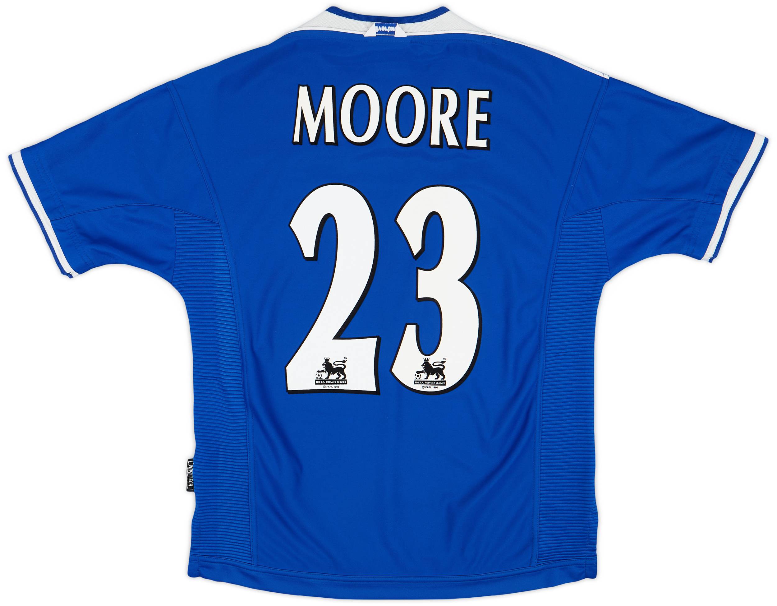1999-00 Everton Home Shirt Moore #23 - 9/10 - (Y)