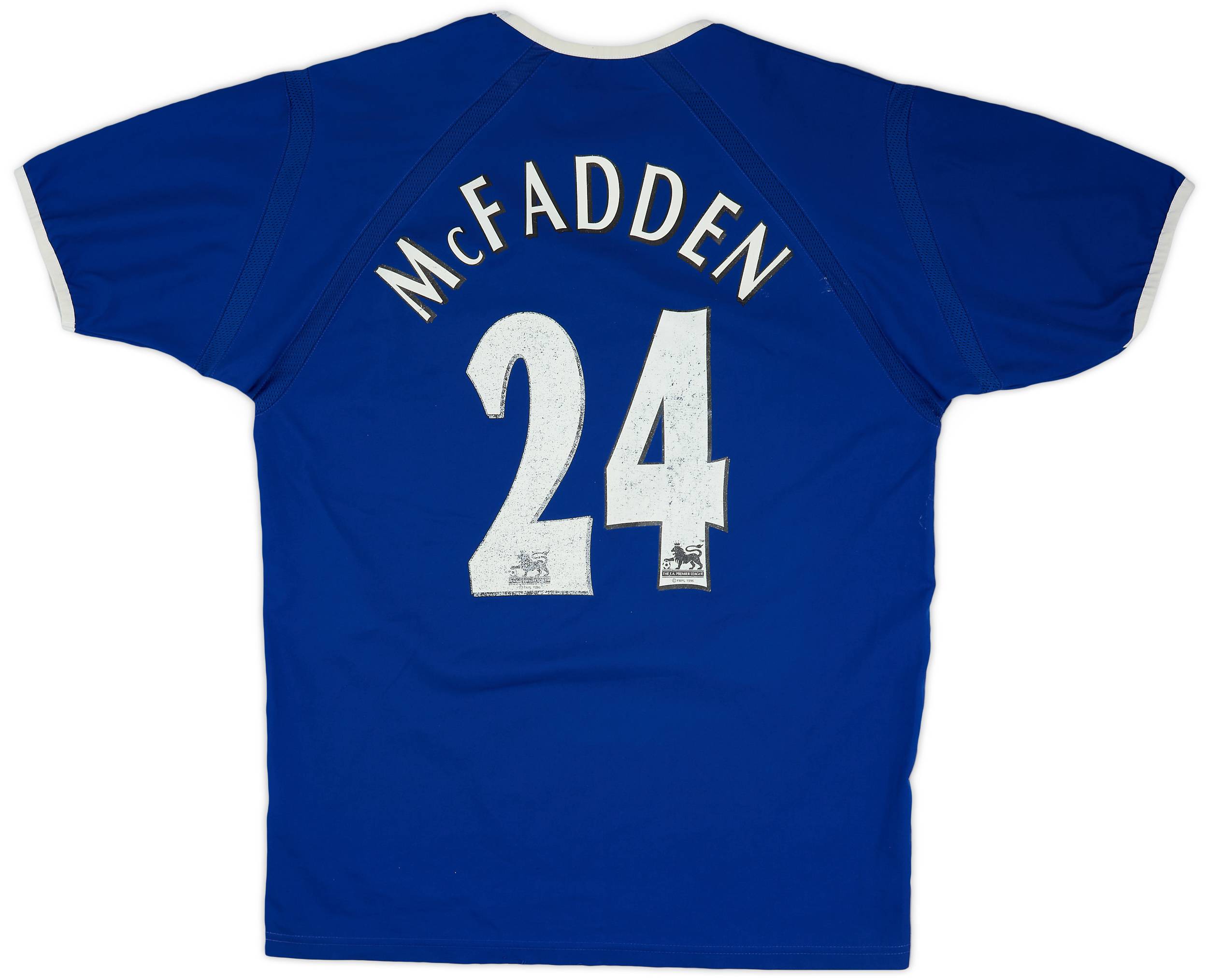 2003-04 Everton Home Shirt McFadden #24 - 6/10 - (M)