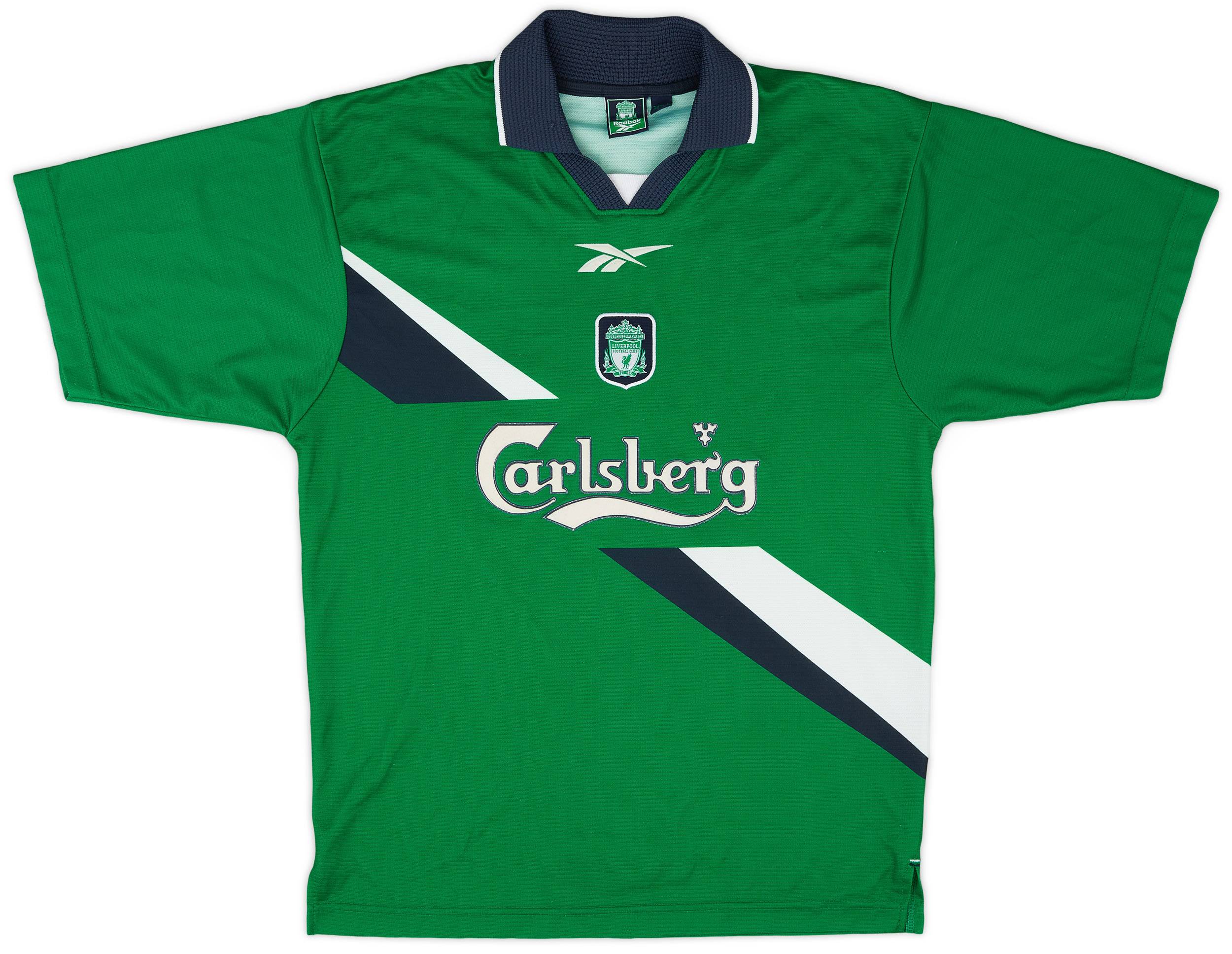 1999-01 Liverpool Away Shirt Fowler #9 - 7/10 - (S)