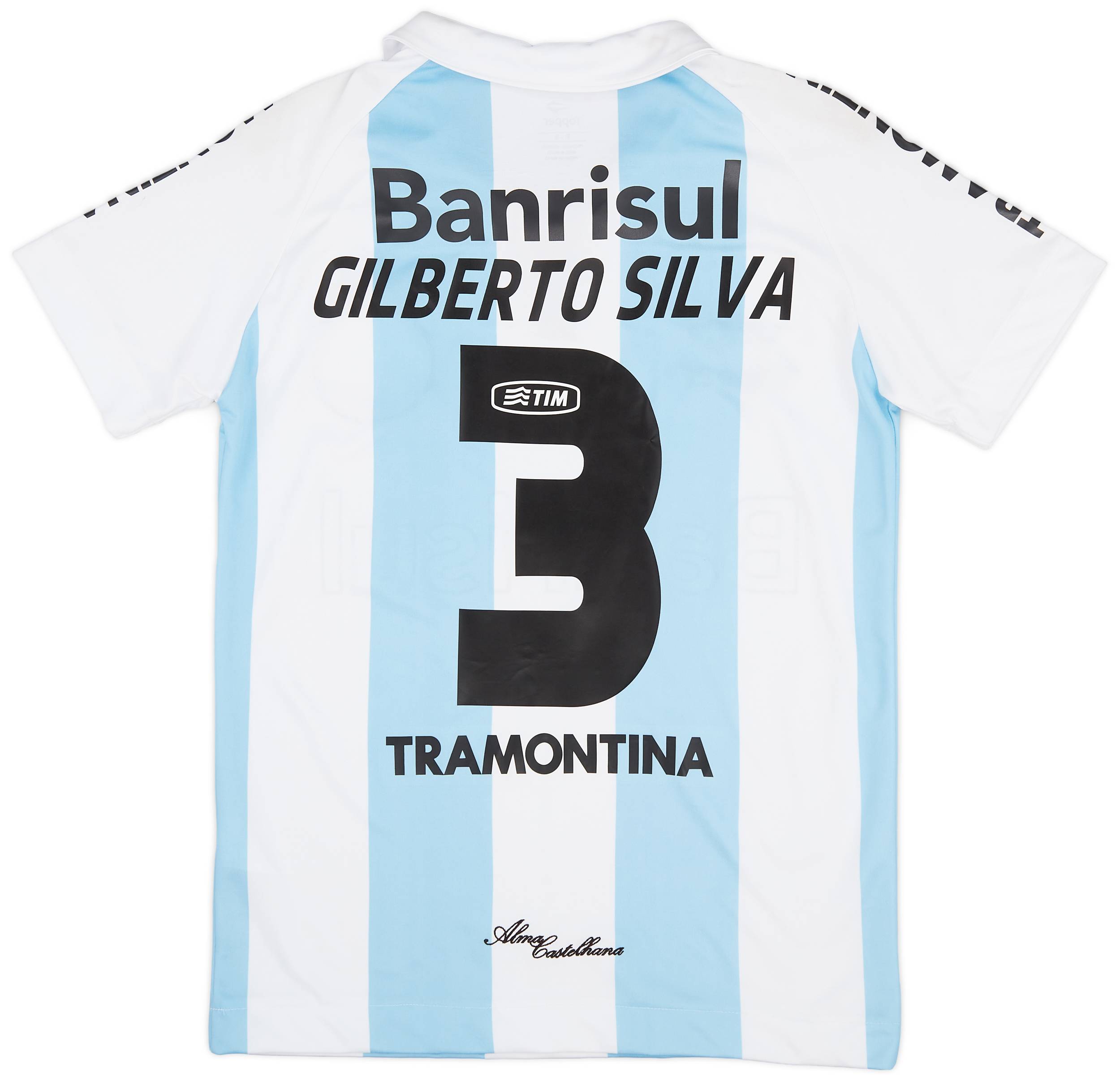 2012 Gremio Special 'Argentina' Edition Shirt Gilberto Silva #3 - 7/10 - (S)