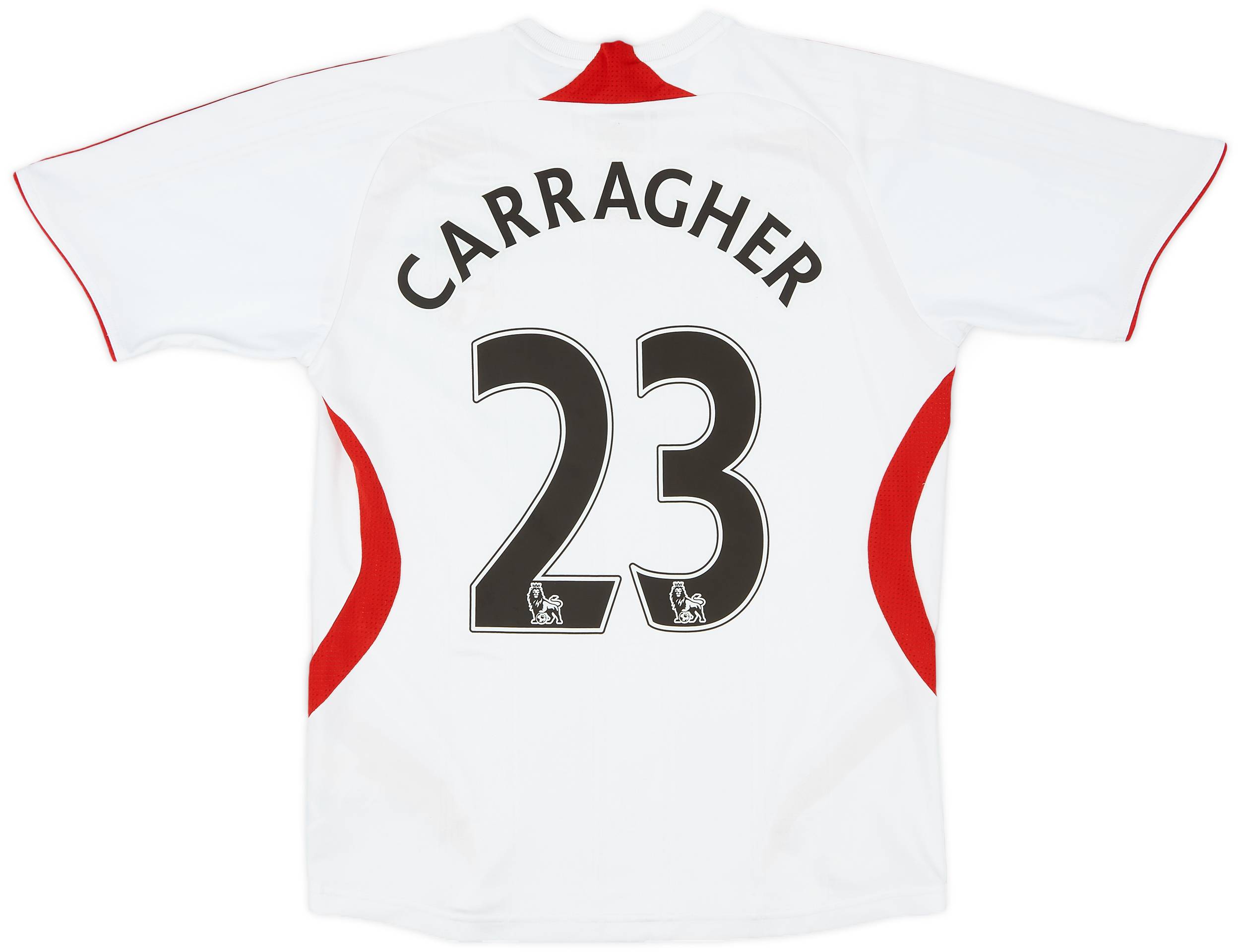 2007-08 Liverpool Away Shirt Carragher #23 - 9/10 - (L.Boys)