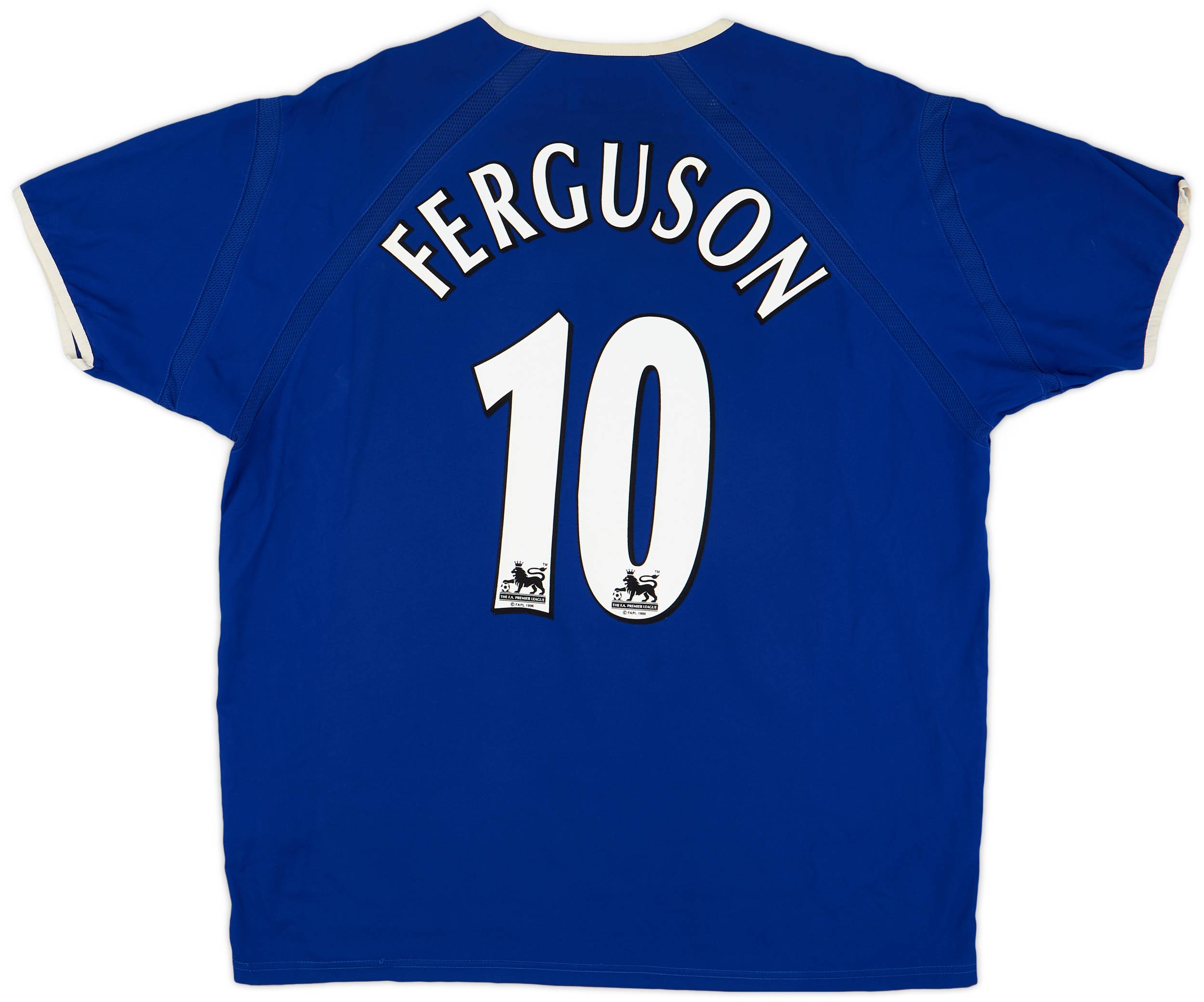 2003-04 Everton Home Shirt Ferguson #10 - 6/10 - (XL)