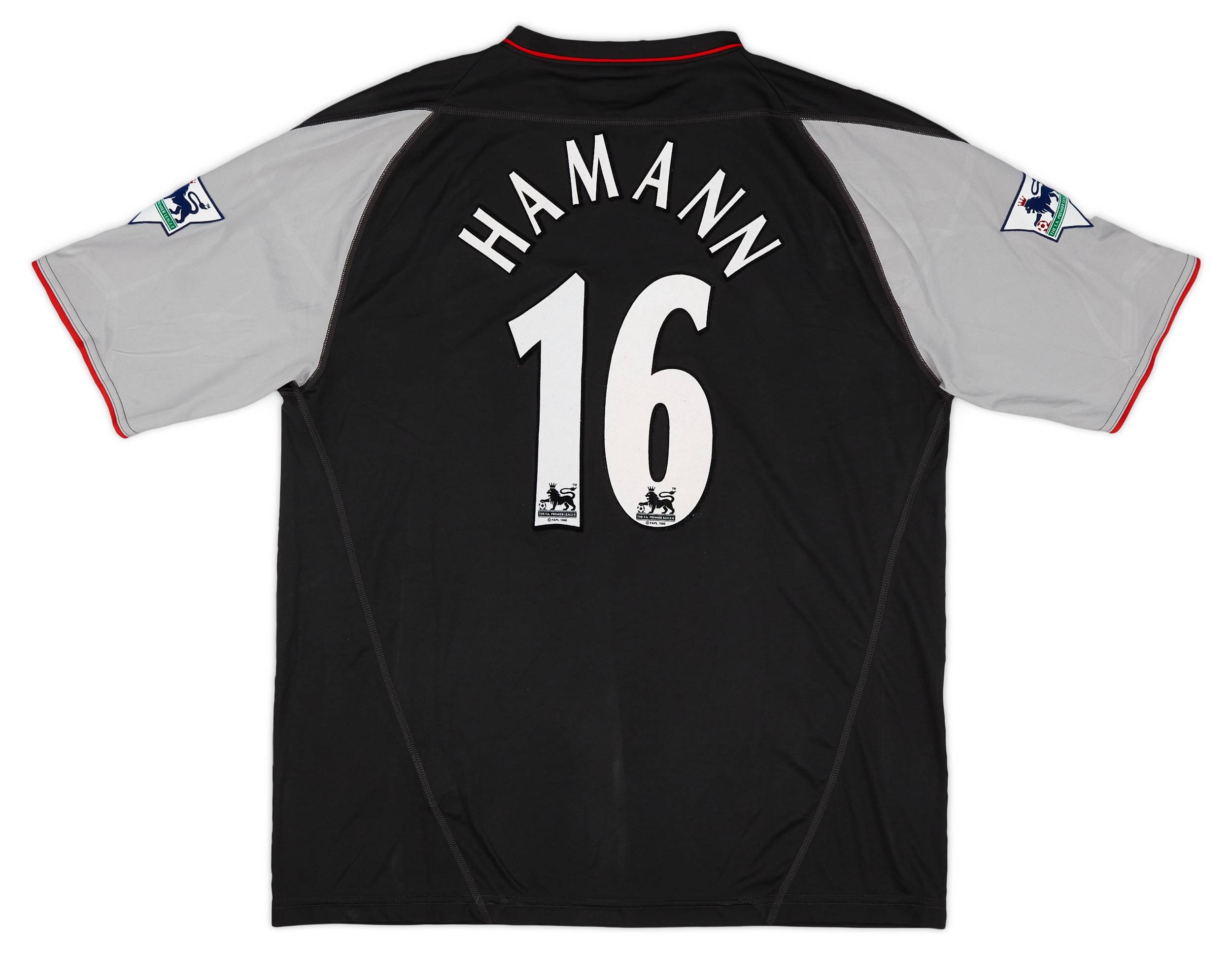 2002-04 Liverpool Away Shirt Hamann #16 - 6/10 - (L)