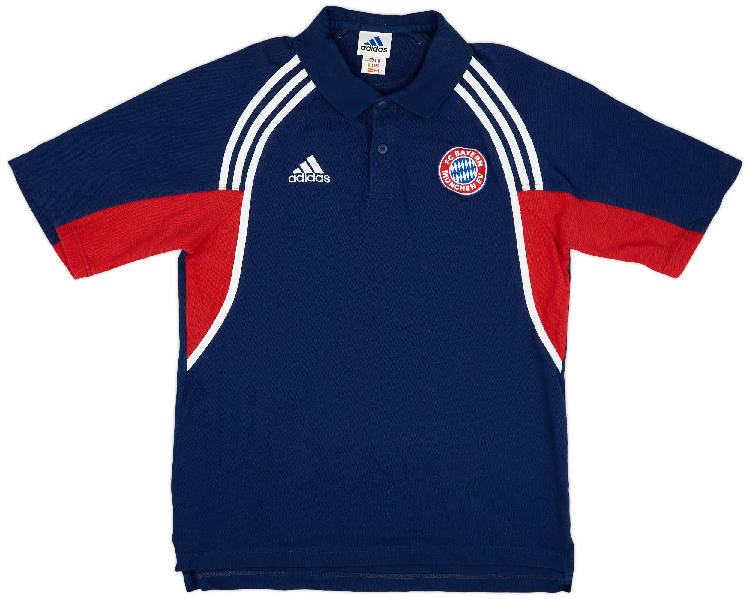 2000-01 Bayern Munich adidas Polo Shirt - 9/10 - (L)