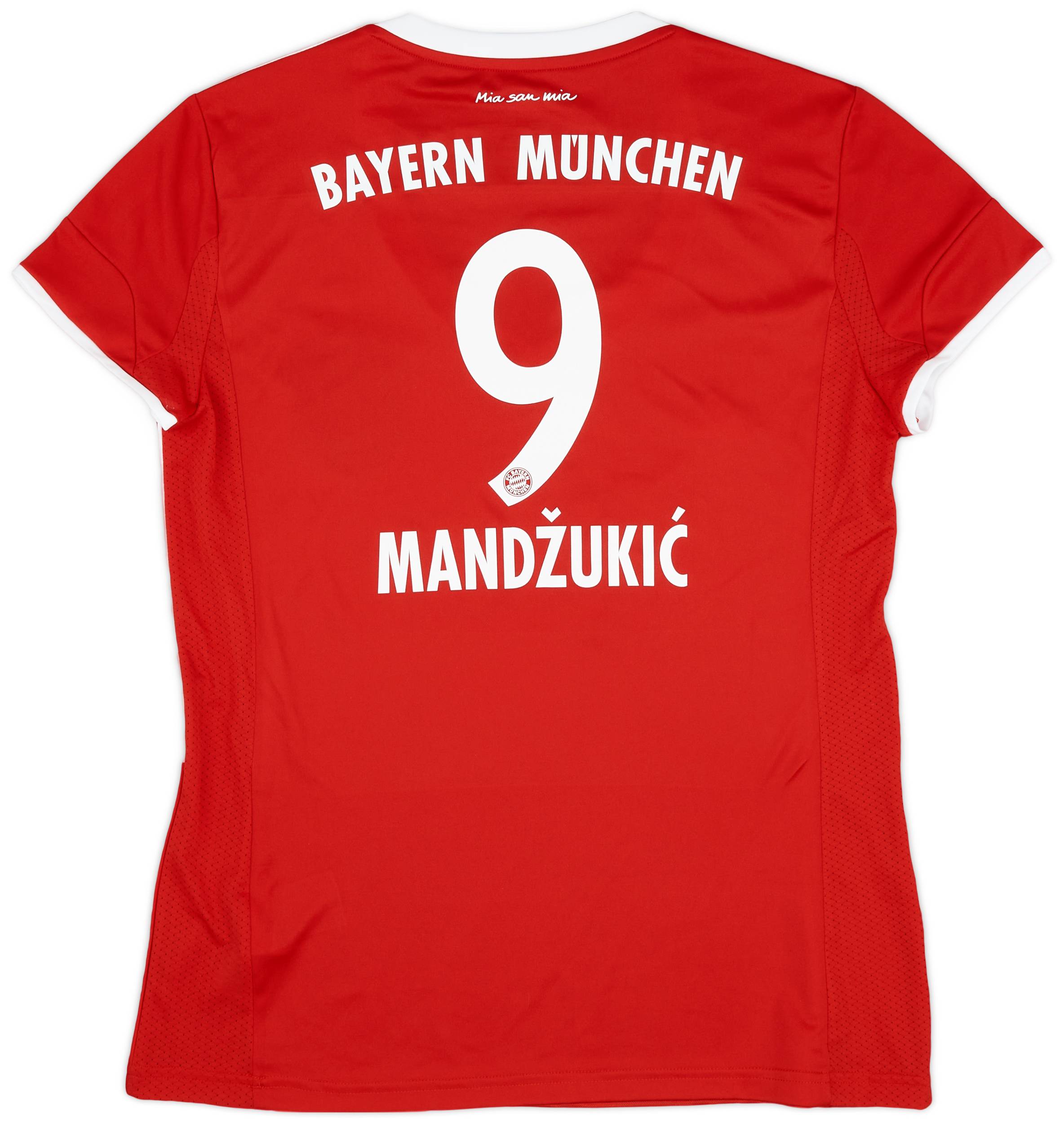 2013-14 Bayern Munich Home Shirt Mandzukic #9 - 9/10 - (Women's L)