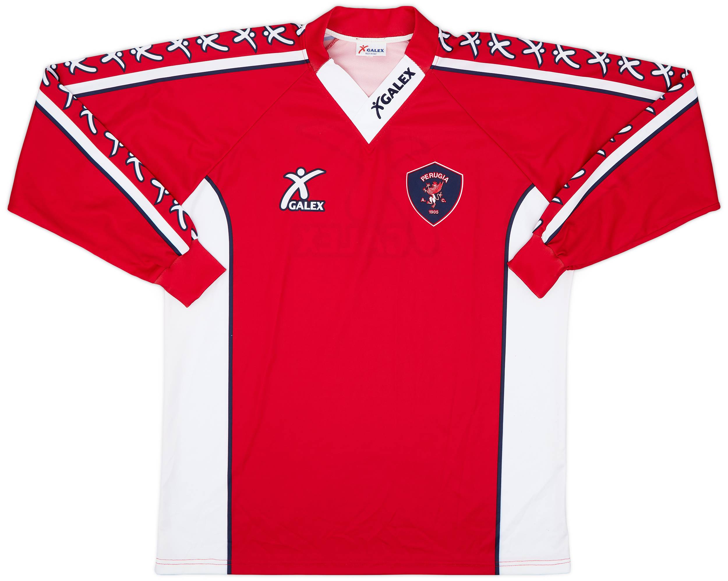 【初回限定】 Shirt L/S Training Galex Perugia 2000-01 - (L) - 8/10 ウェア