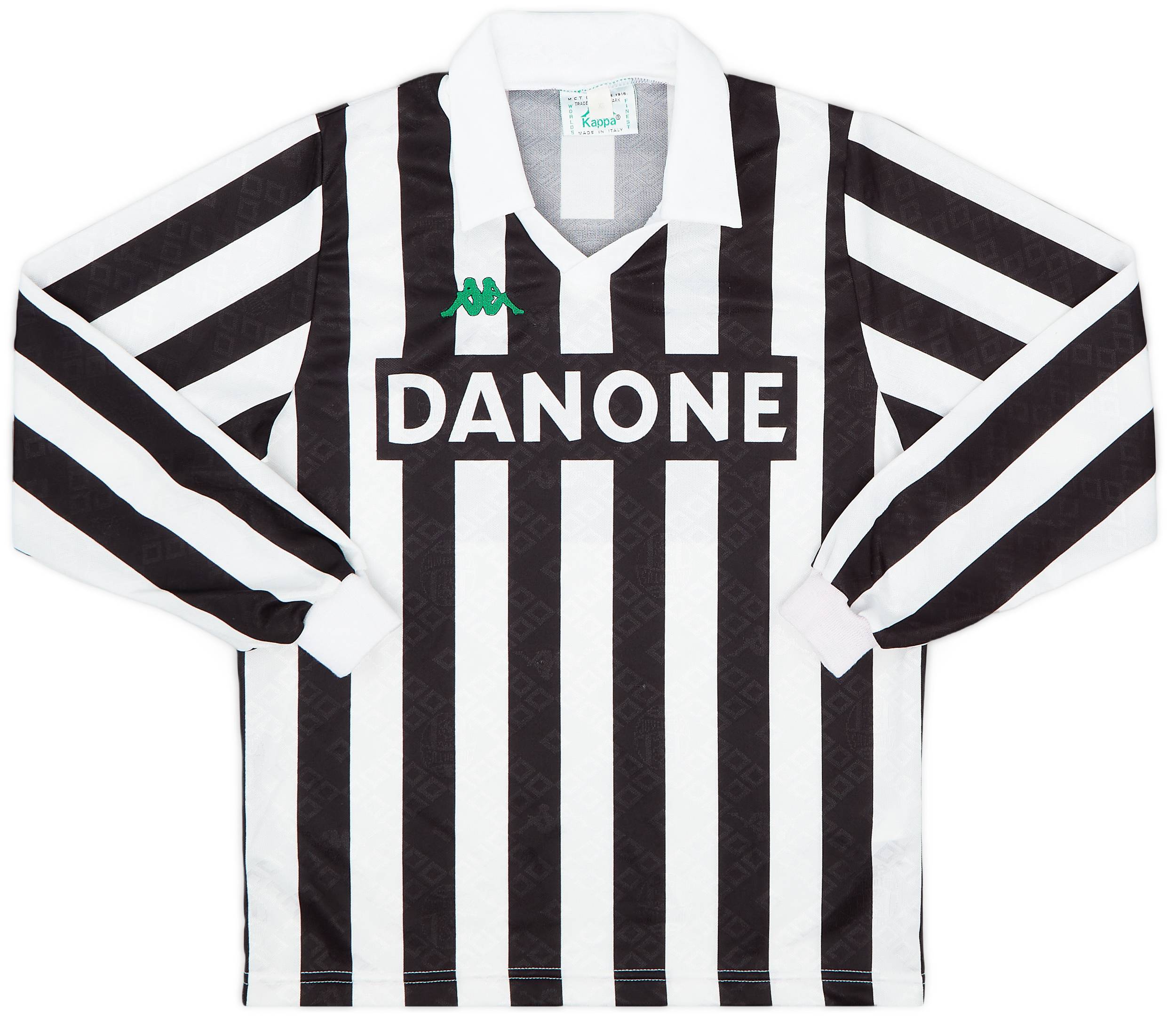 1992-94 Juventus Home L/S Shirt - 5/10 - (XS)