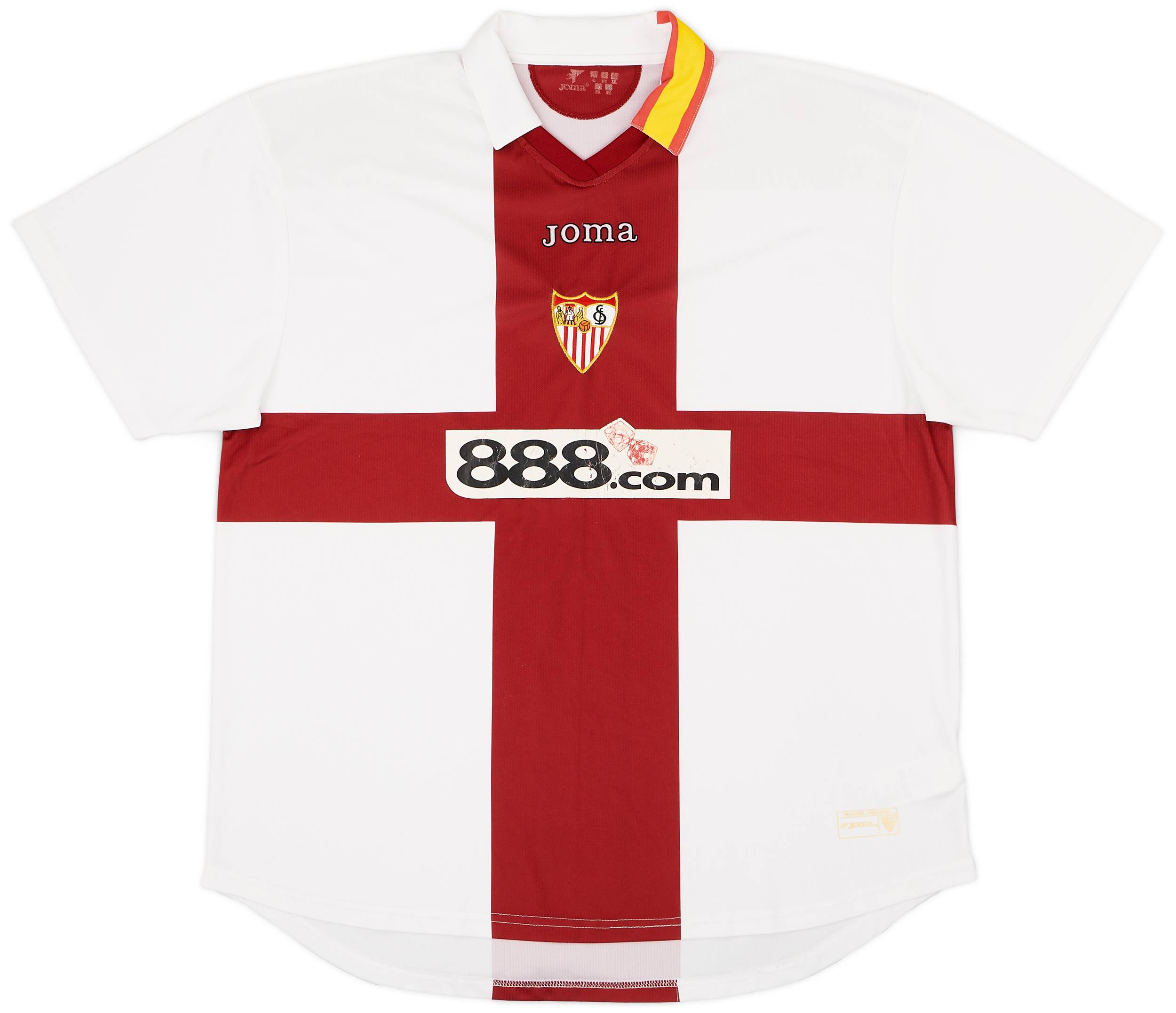 2007-08 Sevilla European Home Shirt - 6/10 - (XXL)