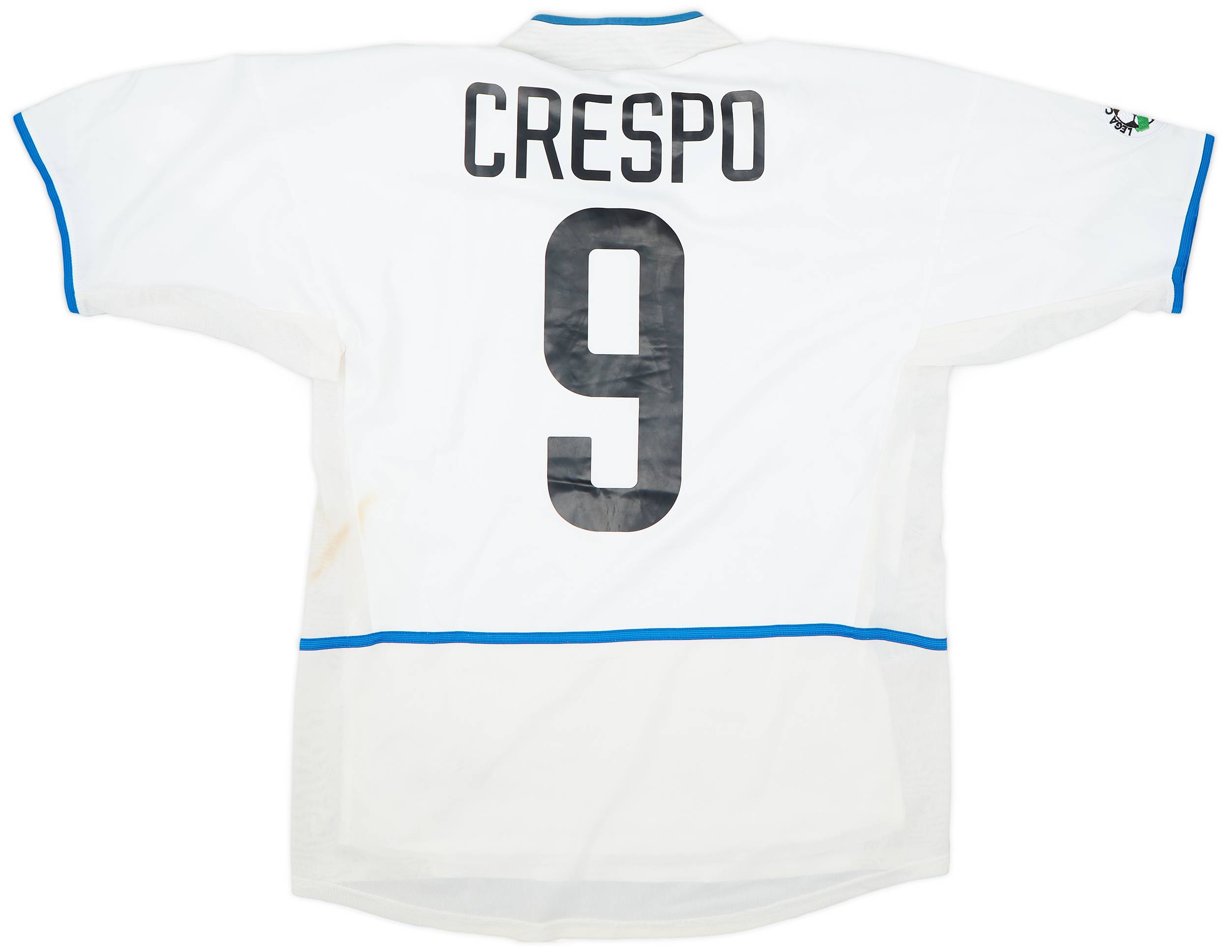 2002-03 Inter Milan Player Issue Away Shirt Crespo #9 - 5/10 - (M)