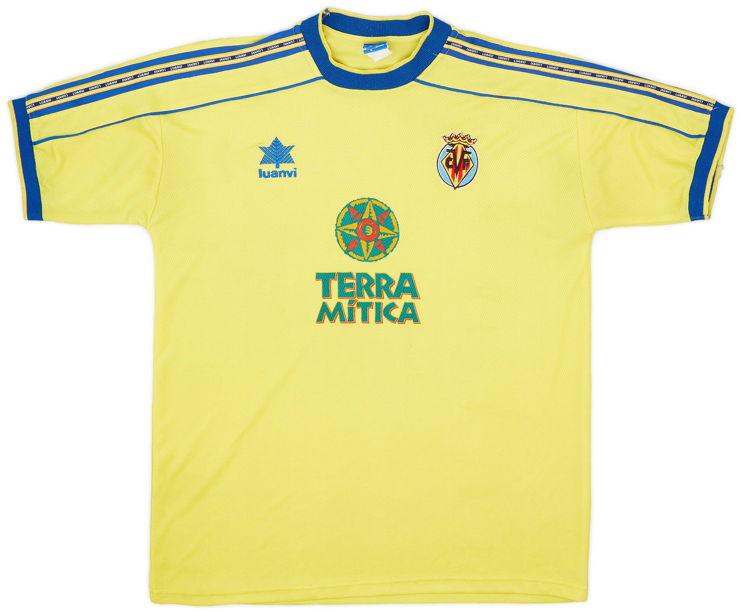 1997-99 Villarreal Home Shirt - 8/10 - (XL)