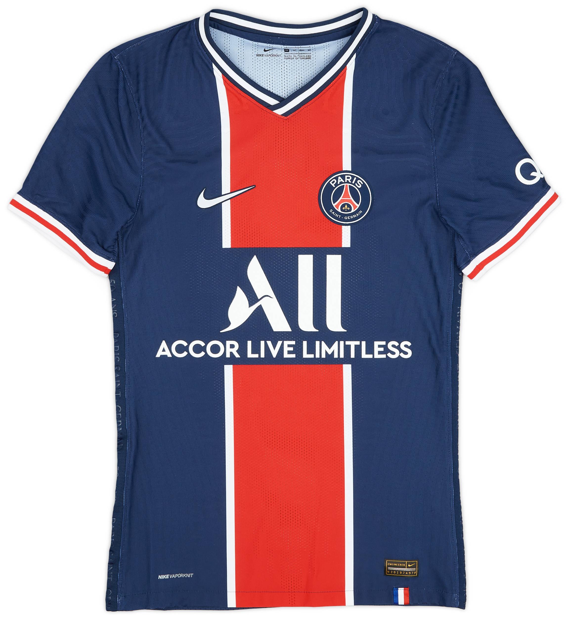 2020-21 Paris Saint-Germain Authentic Home Shirt - 9/10 - (XS)
