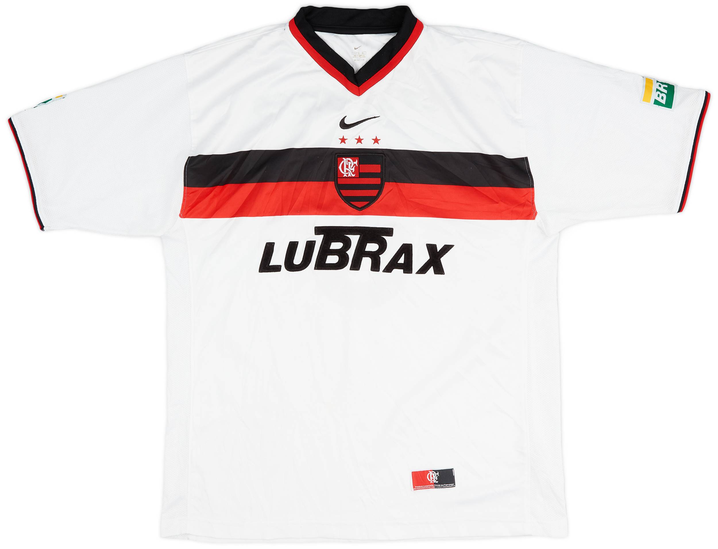 2000-01 Flamengo Away Shirt #8 - 7/10 - (L)