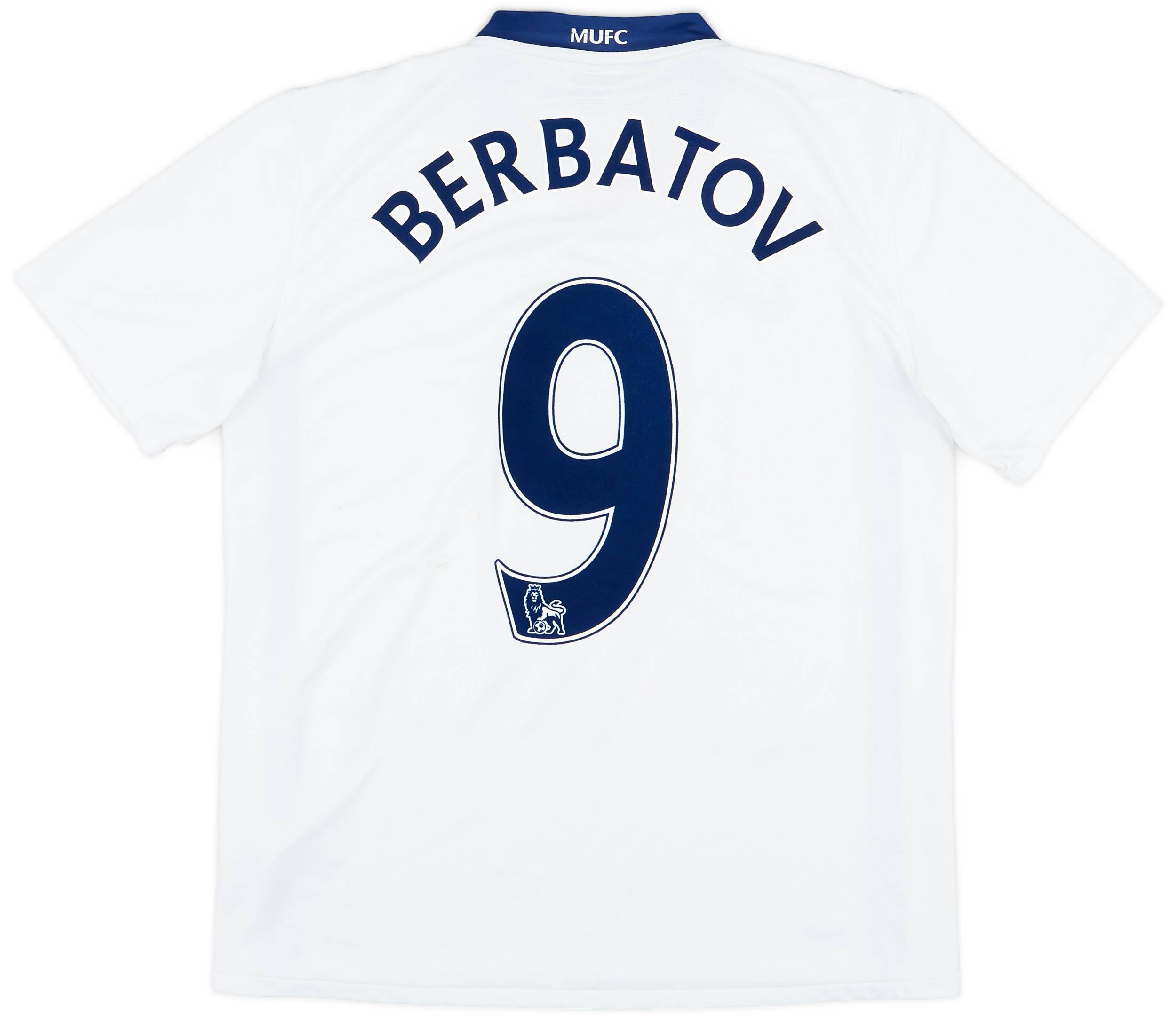 2008-10 Manchester United Away Shirt Berbatov #9 - 7/10 - (M)