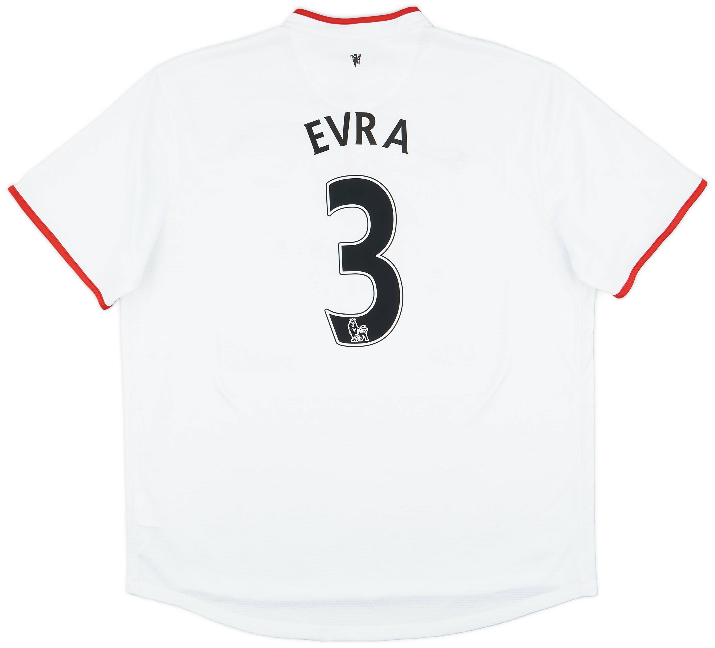 2012-14 Manchester United Away Shirt Evra #3 - 8/10 - (XXL)