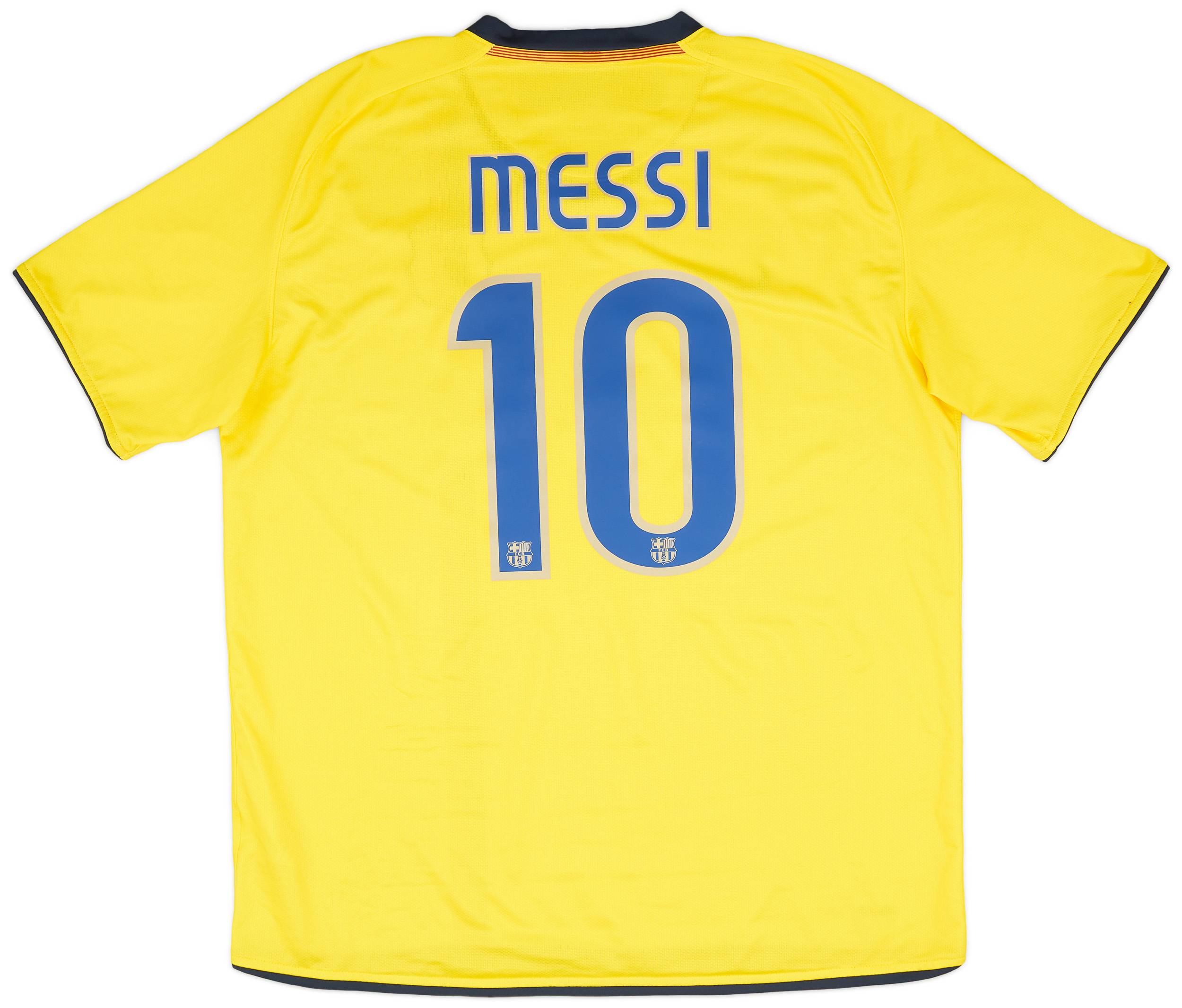 2008-10 Barcelona Away Shirt Messi #10 - 8/10 - (XL)