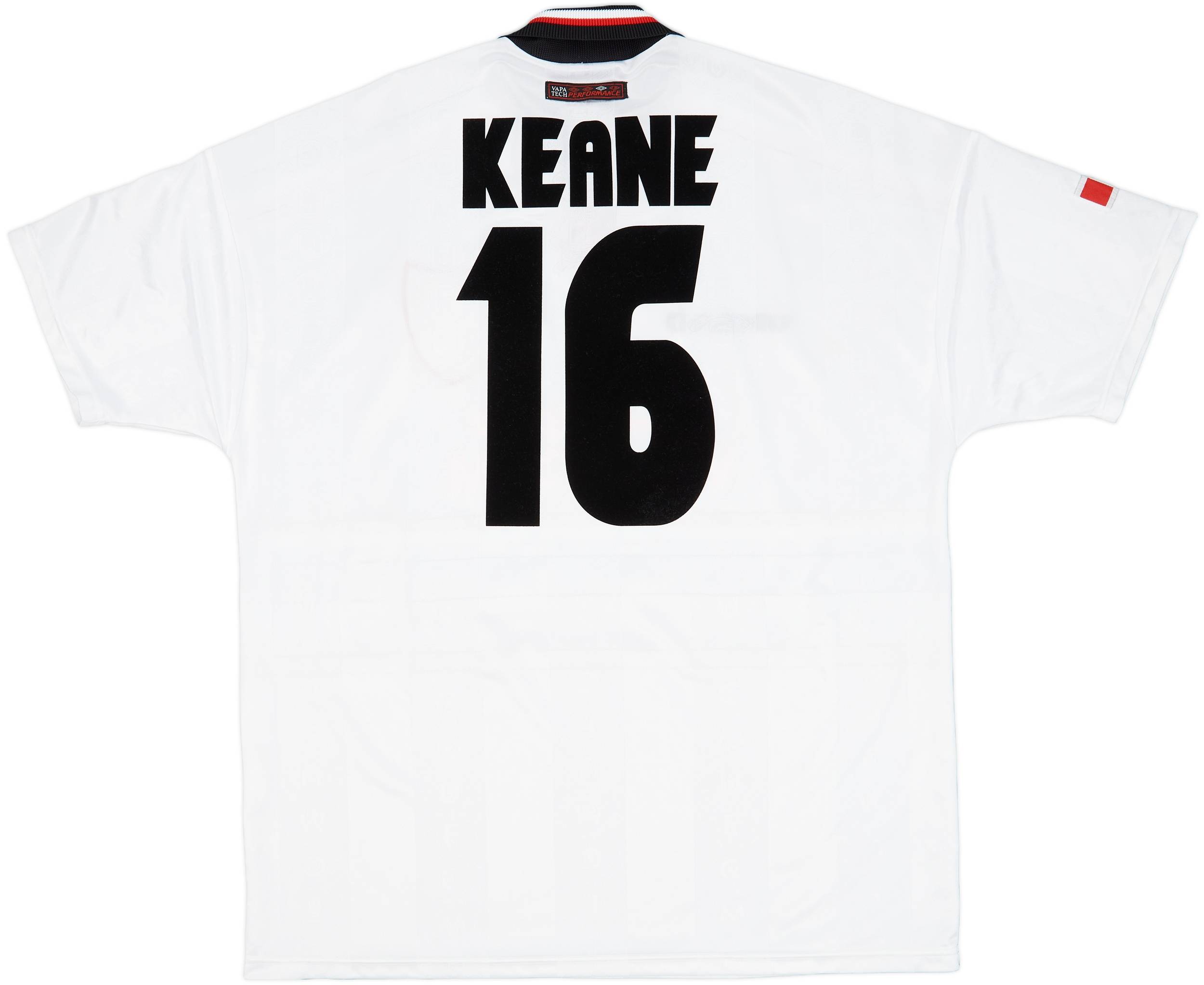 1997-99 Manchester United Away Shirt Keane #16 - 8/10 - (XXL)