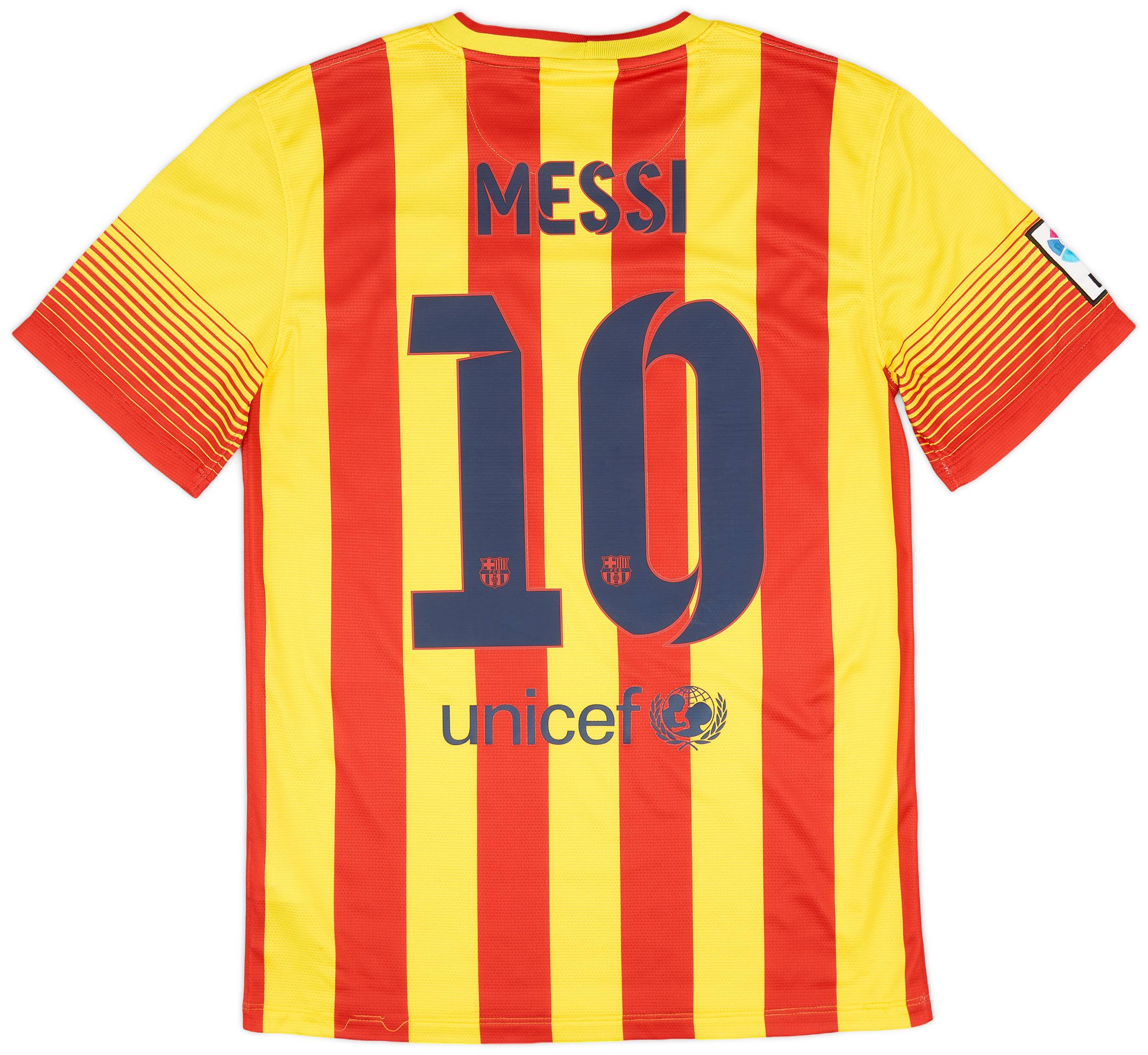 2013-15 Barcelona Away Shirt Messi #10 - 8/10 - (S)