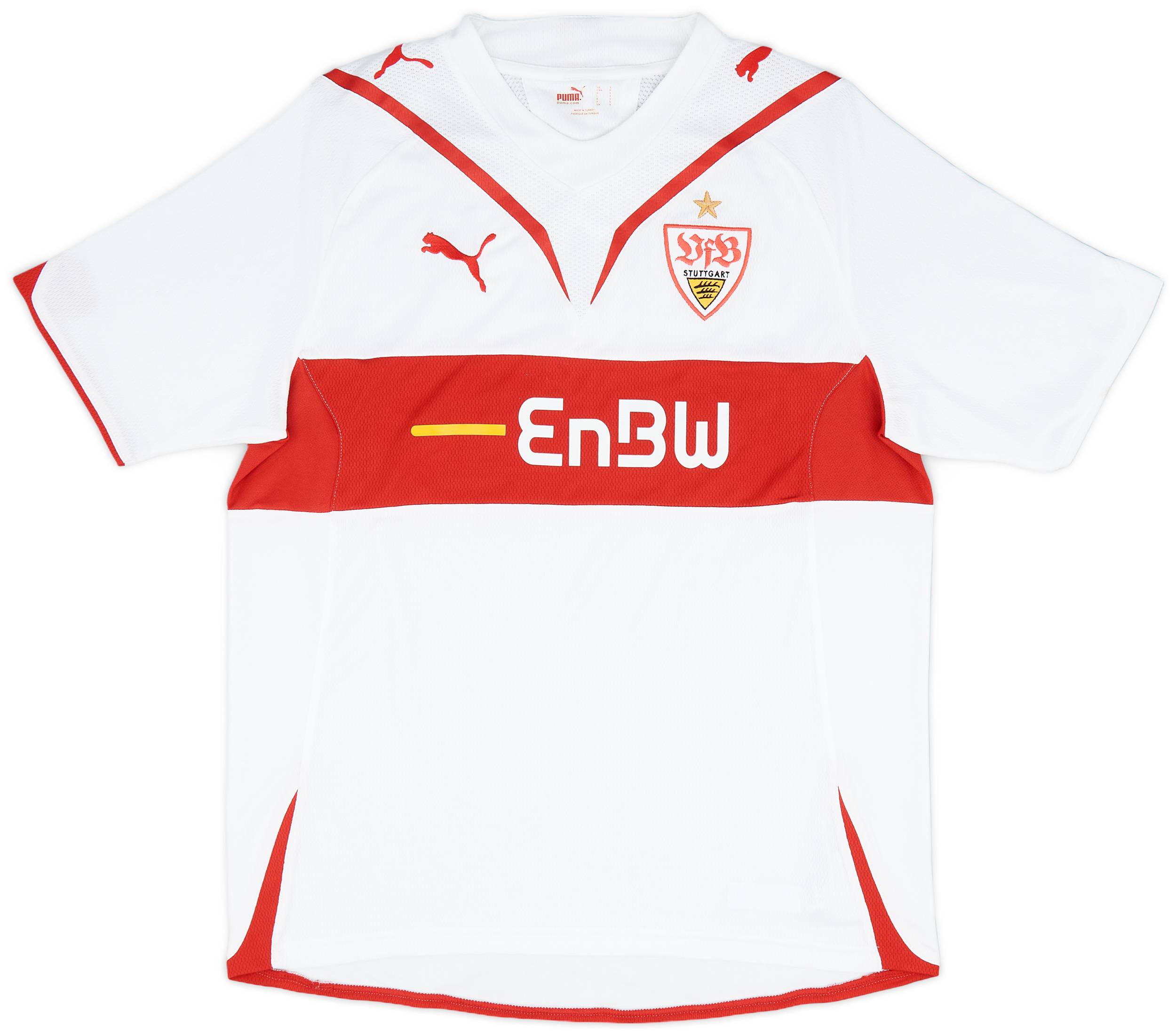 2009-10 Stuttgart Home Shirt - 8/10 - (S)