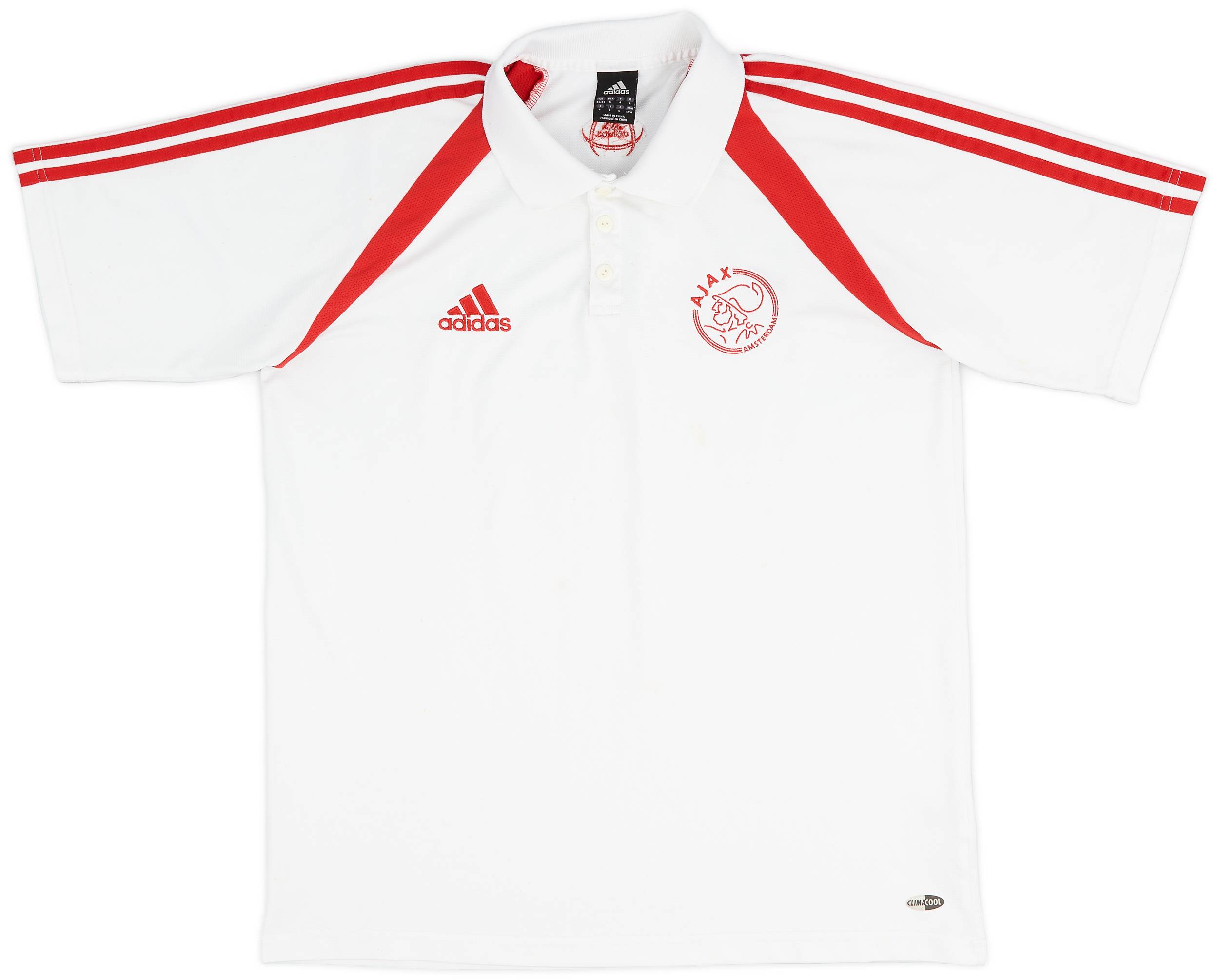 2008-09 Ajax adidas Polo Shirt - 6/10 - (M/L)