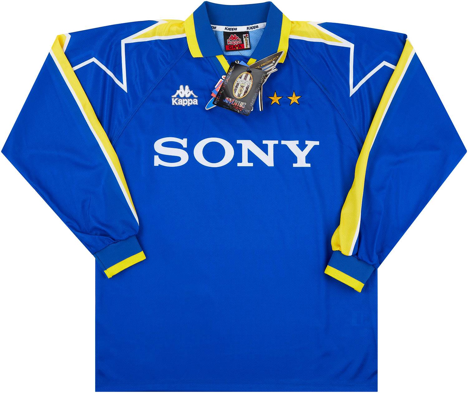1996 97 Juventus Away L S Shirt XL