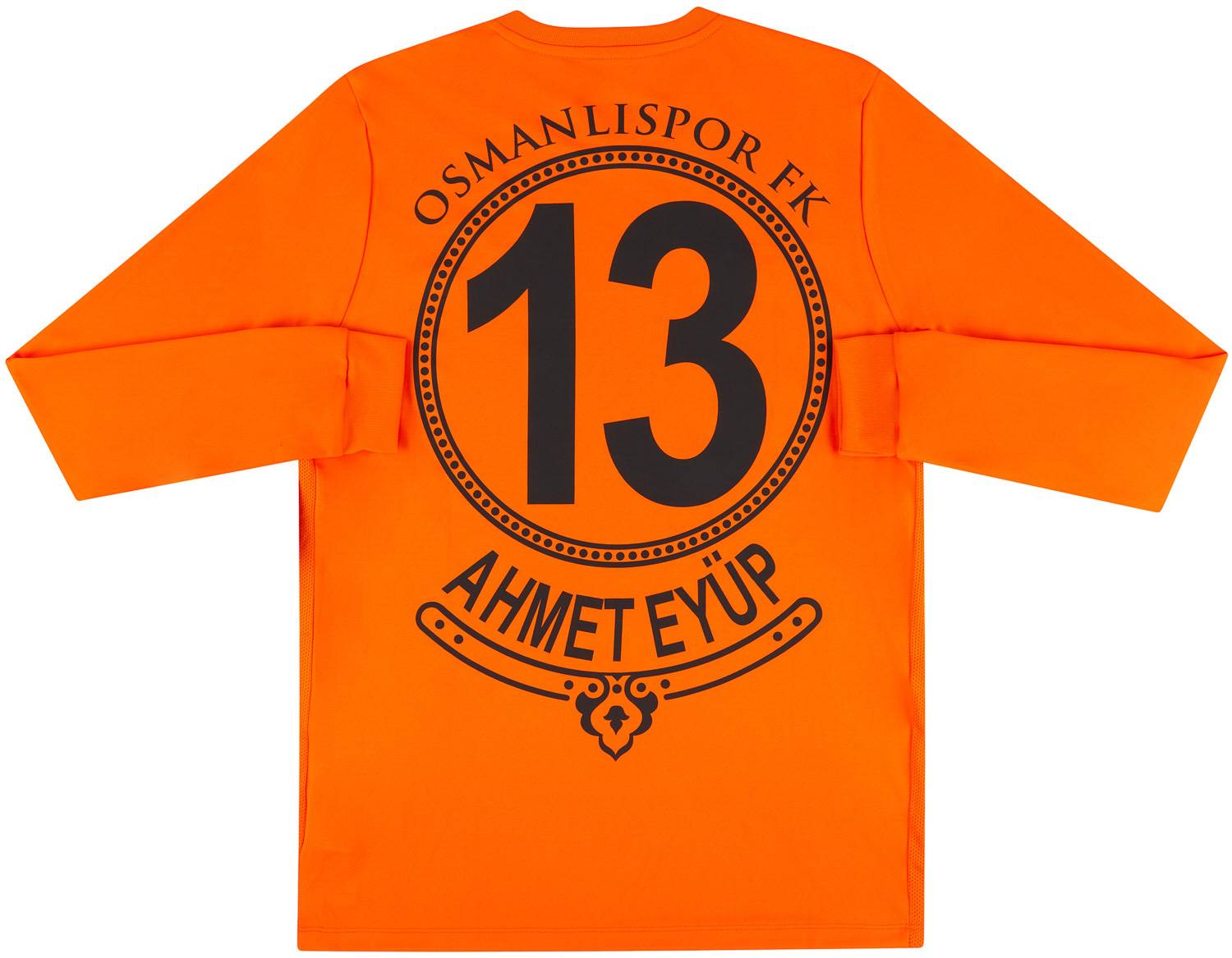 2017-18 Osmanlispor Match Issue GK Shirt Ahmet Eyup #13