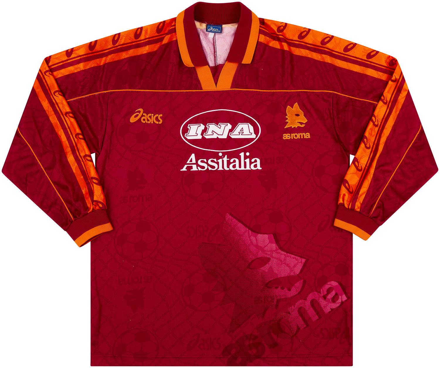今だけの限定セール Home Roma 1995-96 L/S (S) - 8/10 - Shirt トップス