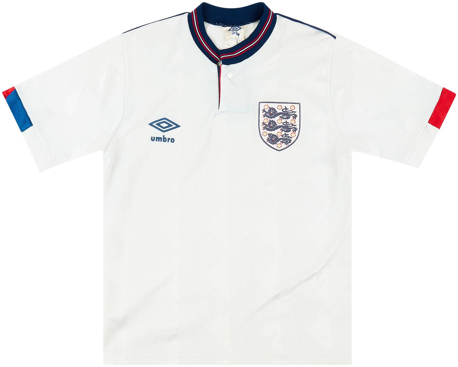 1987-90 England Home Shirt - 6/10 - (M.Boys)