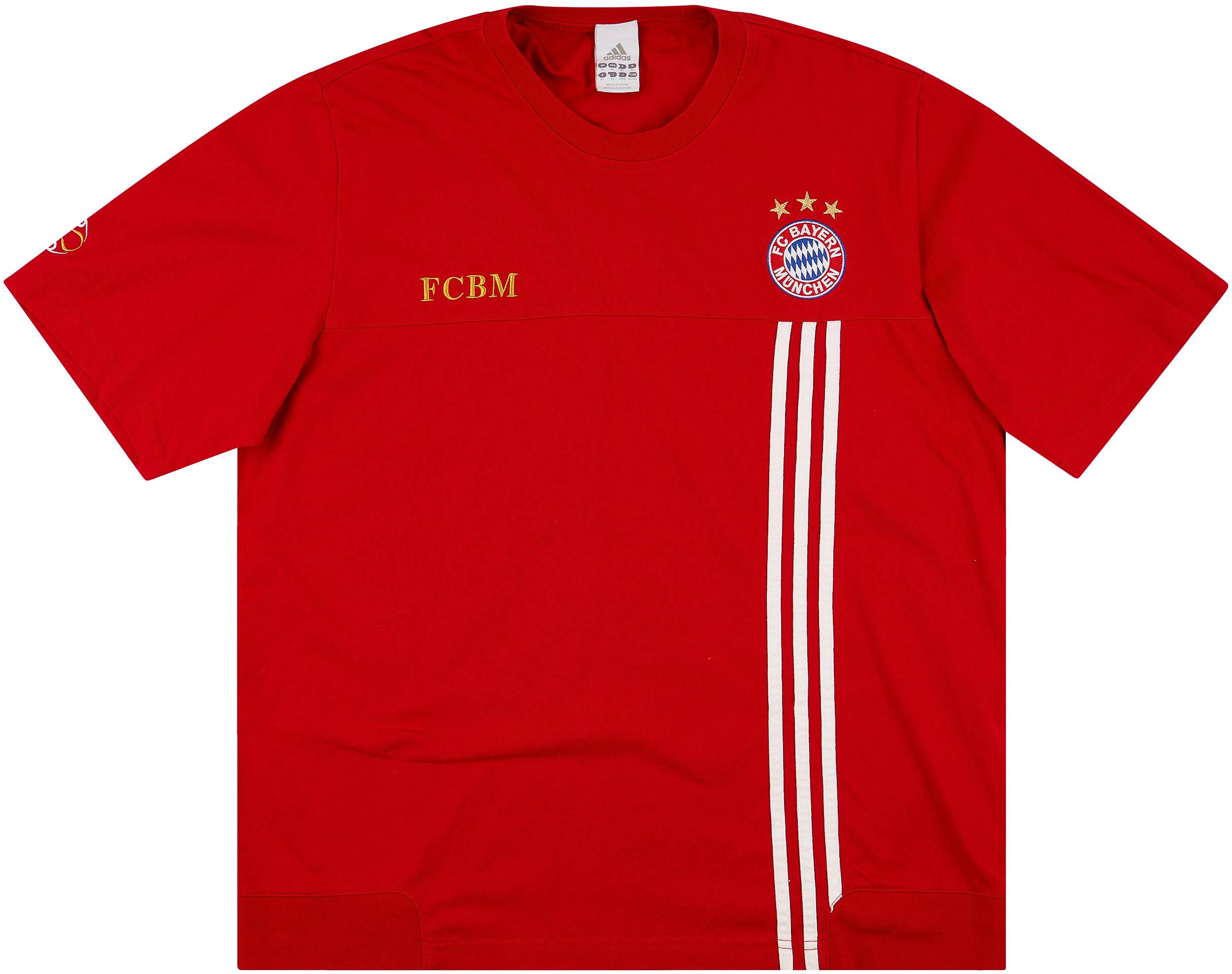 2006-07 Bayern Munich adidas Fan Leisure T-Shirt - 8/10 - (XL)