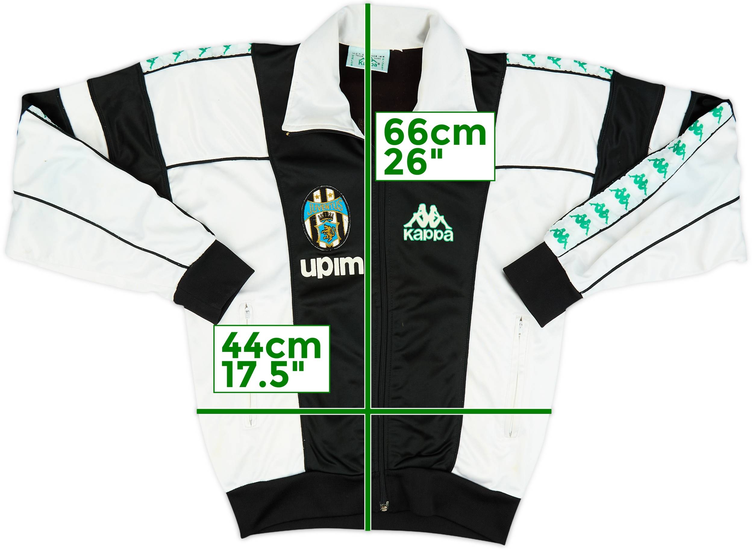 1990-91 Juventus Kappa Track Jacket - 7/10 - (S)