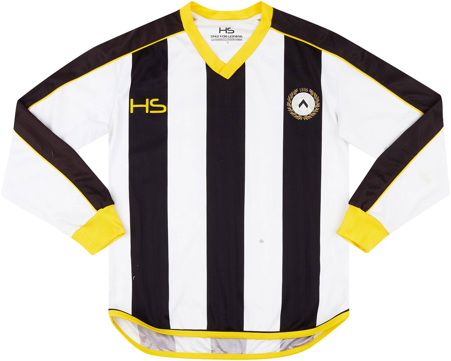 2014-15 Udinese Home L/S Shirt - 7/10 - (S)