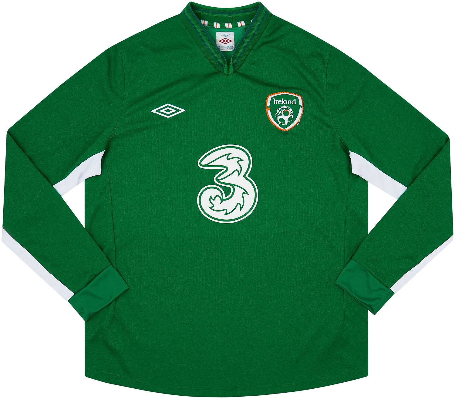 2013-14 Ireland Home L/S Shirt (Excellent) XL