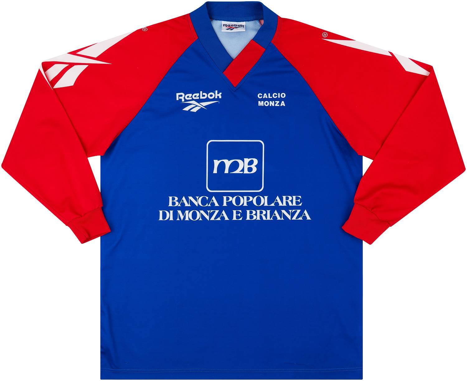 1996 97 Monza Reebok Training L S Shirt Excellent 9 10 XL