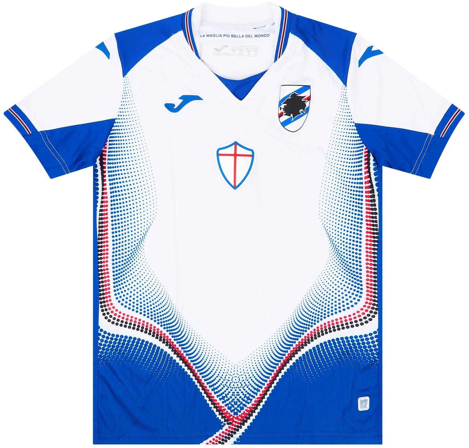 2019-20 Sampdoria Away Shirt #15 - 8/10 - (S)