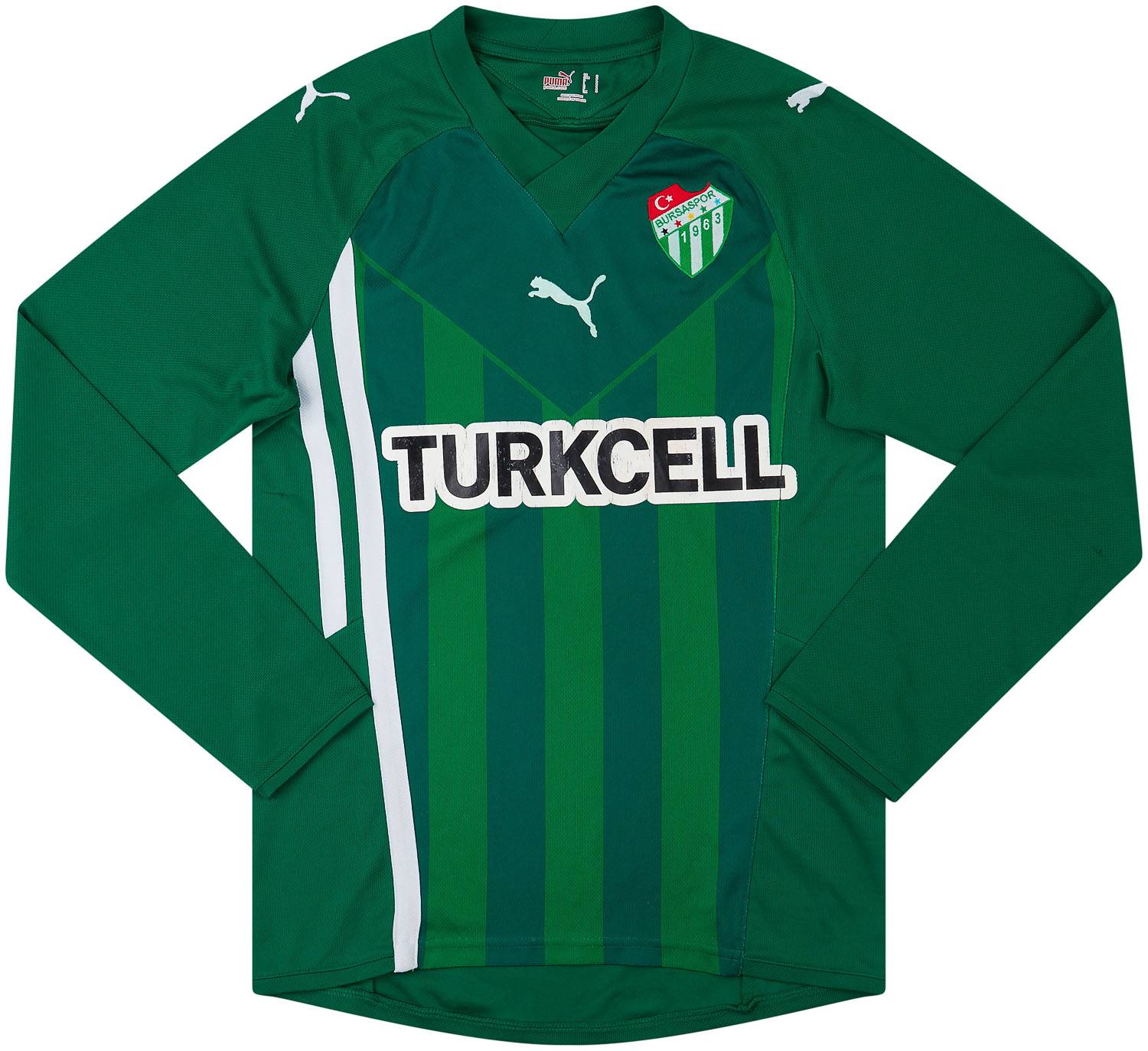2009-10 Bursaspor Away L/S Shirt - 5/10 - (S)