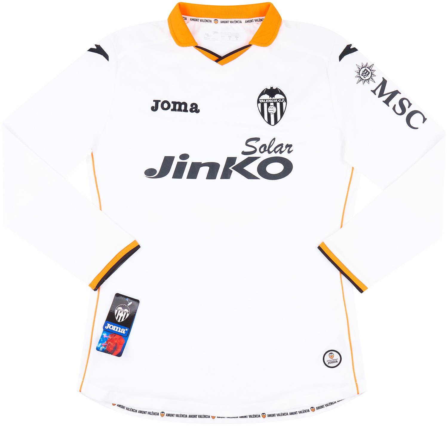 2013-14 Valencia Home L/S Shirt S