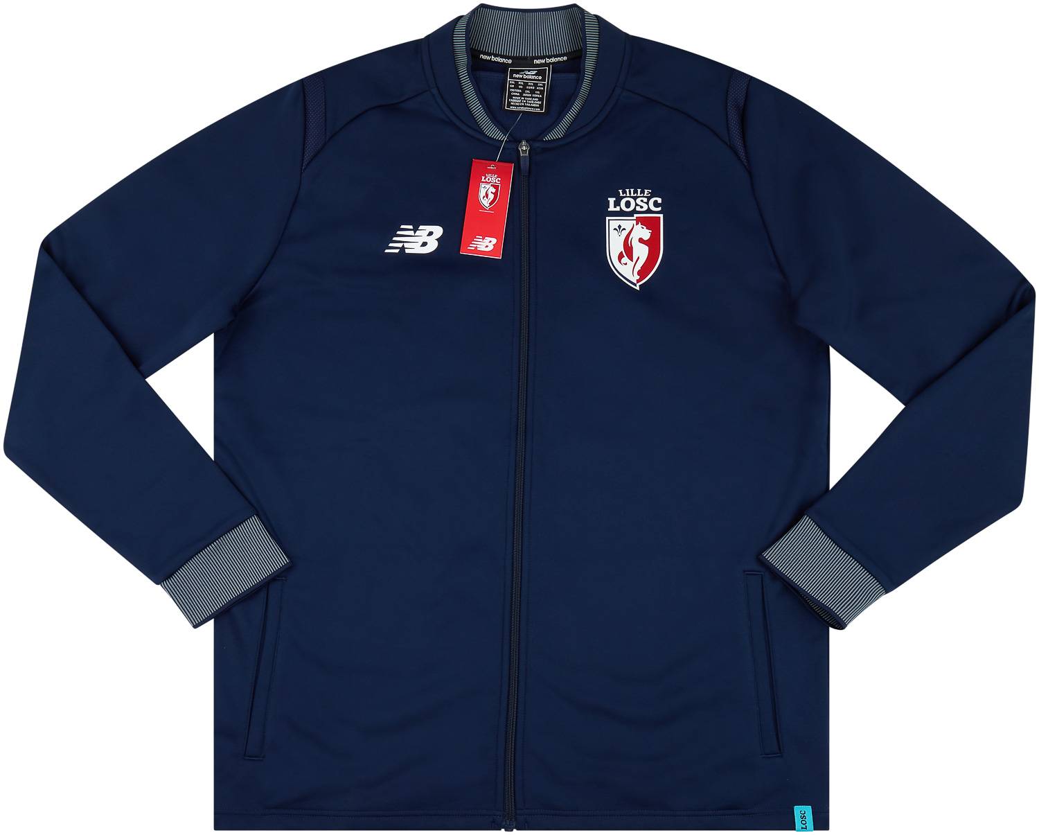 2017-18 Lille New Balance Track Top XXL