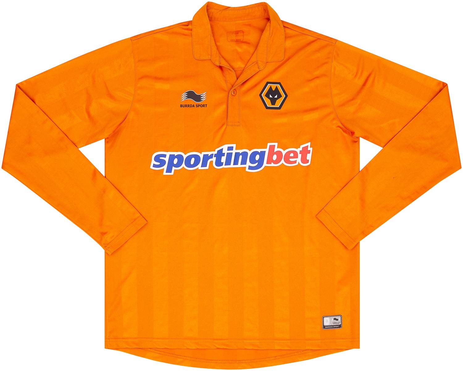 2012-13 Wolves Home L/S Shirt - 7/10 - (M)