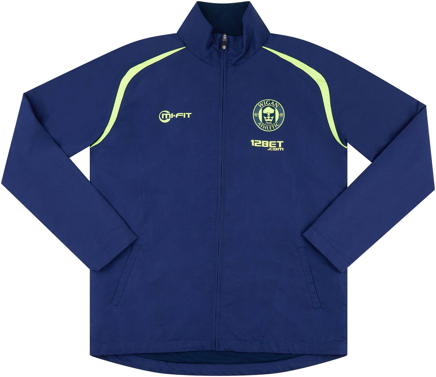 2014-15 Wigan Woven Track Jacket - 8/10 - (S)