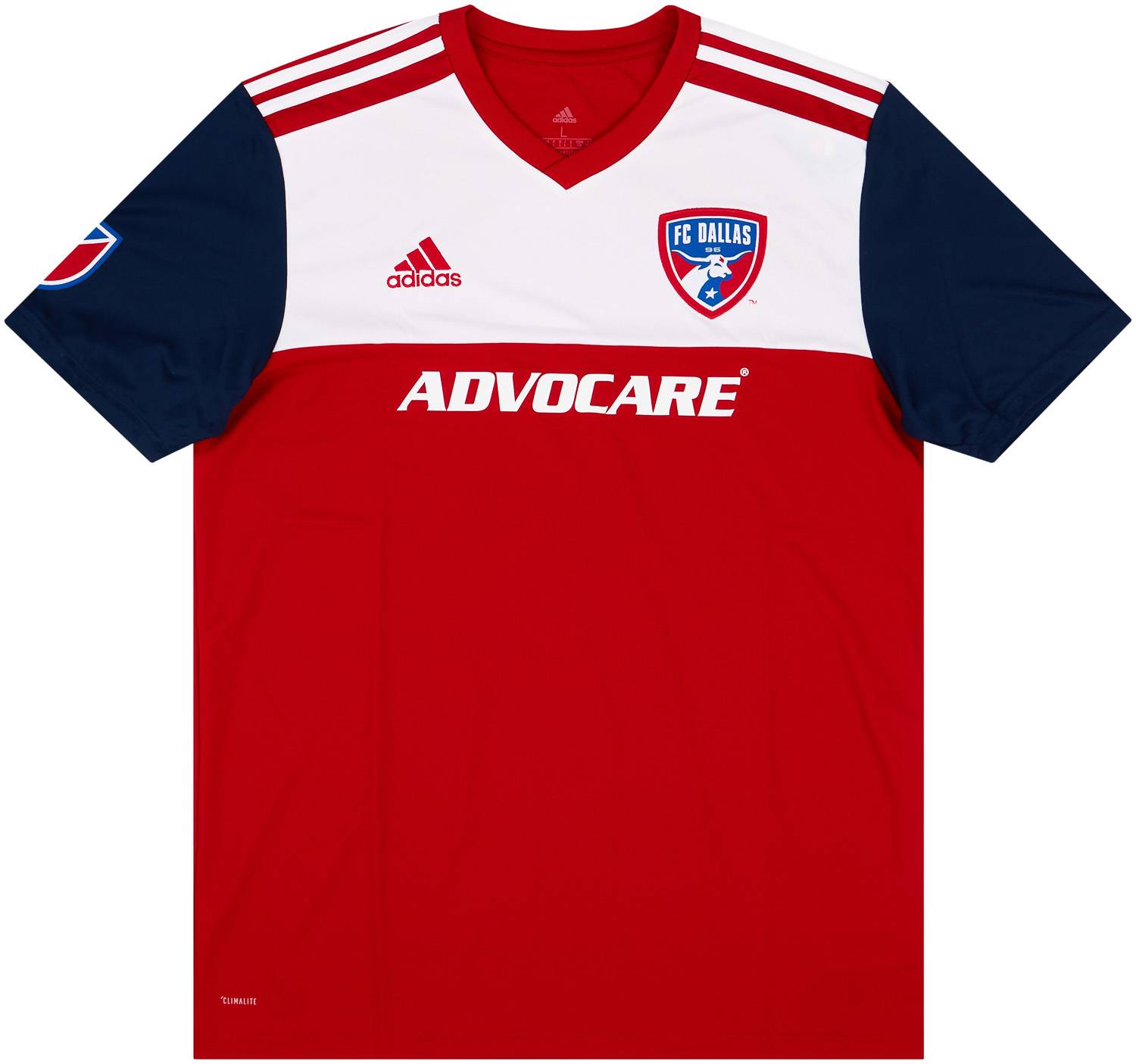 2018-19 FC Dallas Home Shirt - 8/10 - (L)