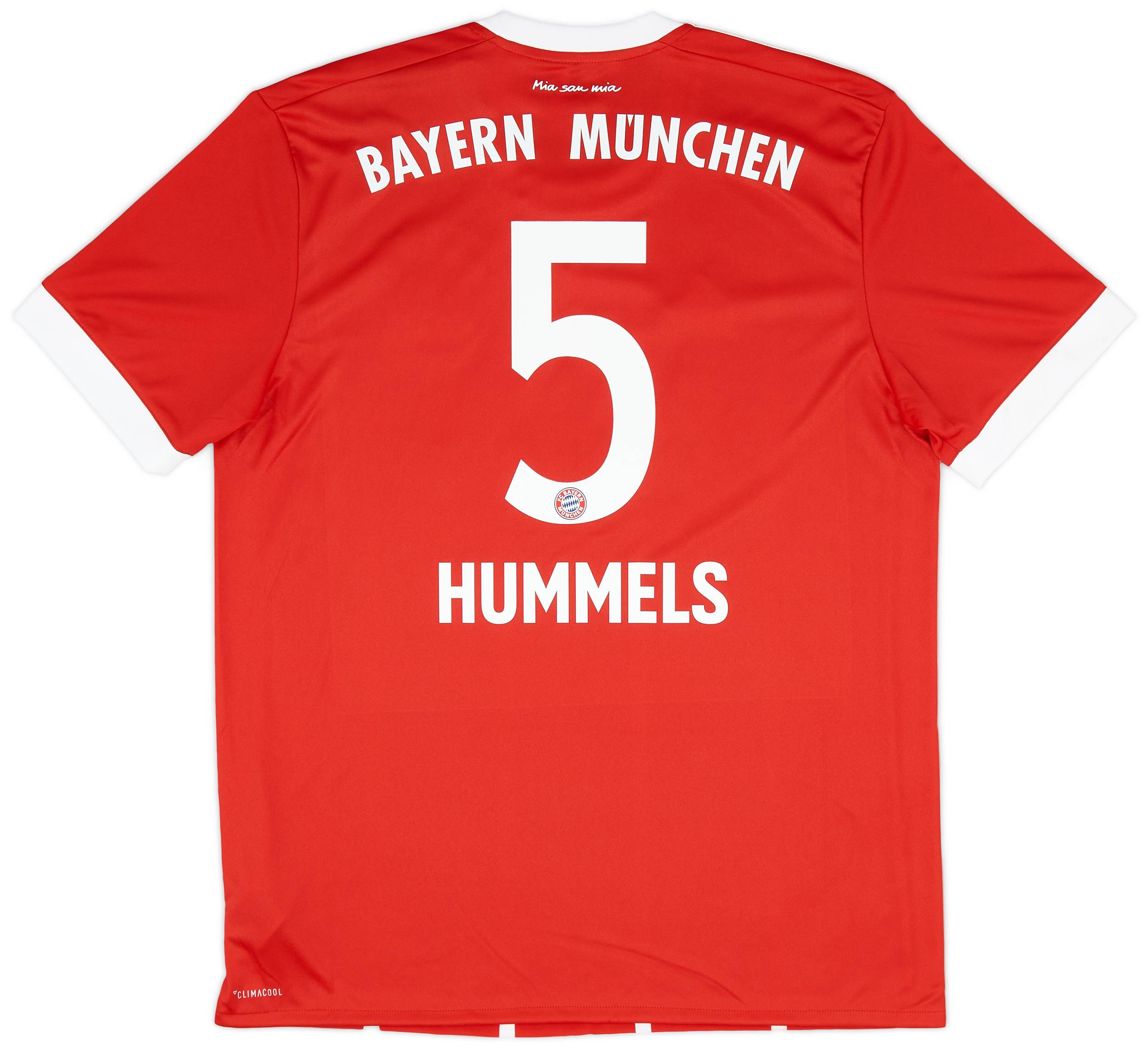 2017-18 Bayern Munich Home Shirt Hummels #5 (L)