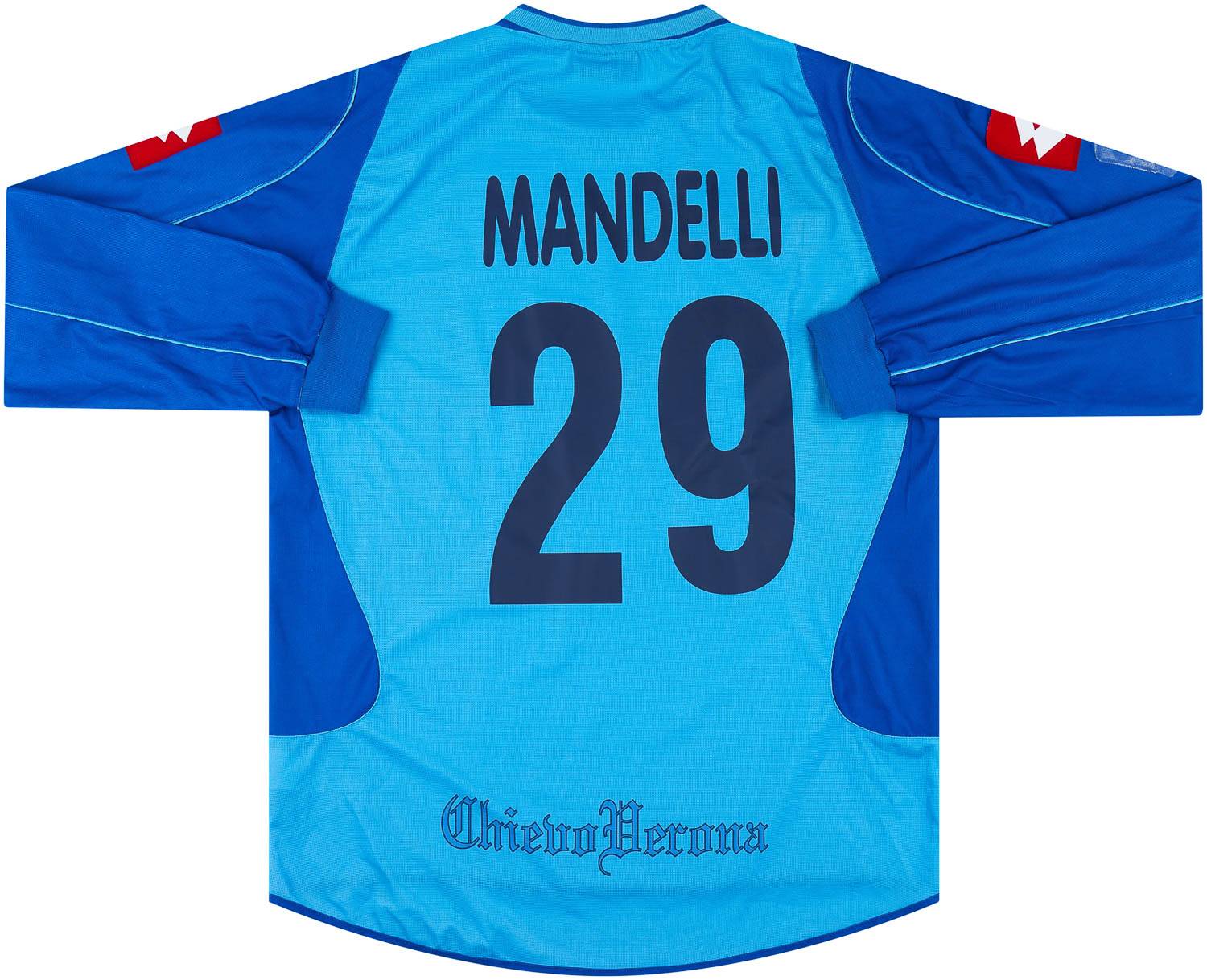 2003-04 Chievo Verona Third L/S Shirt Mandelli #29 - 6/10 - (XL)